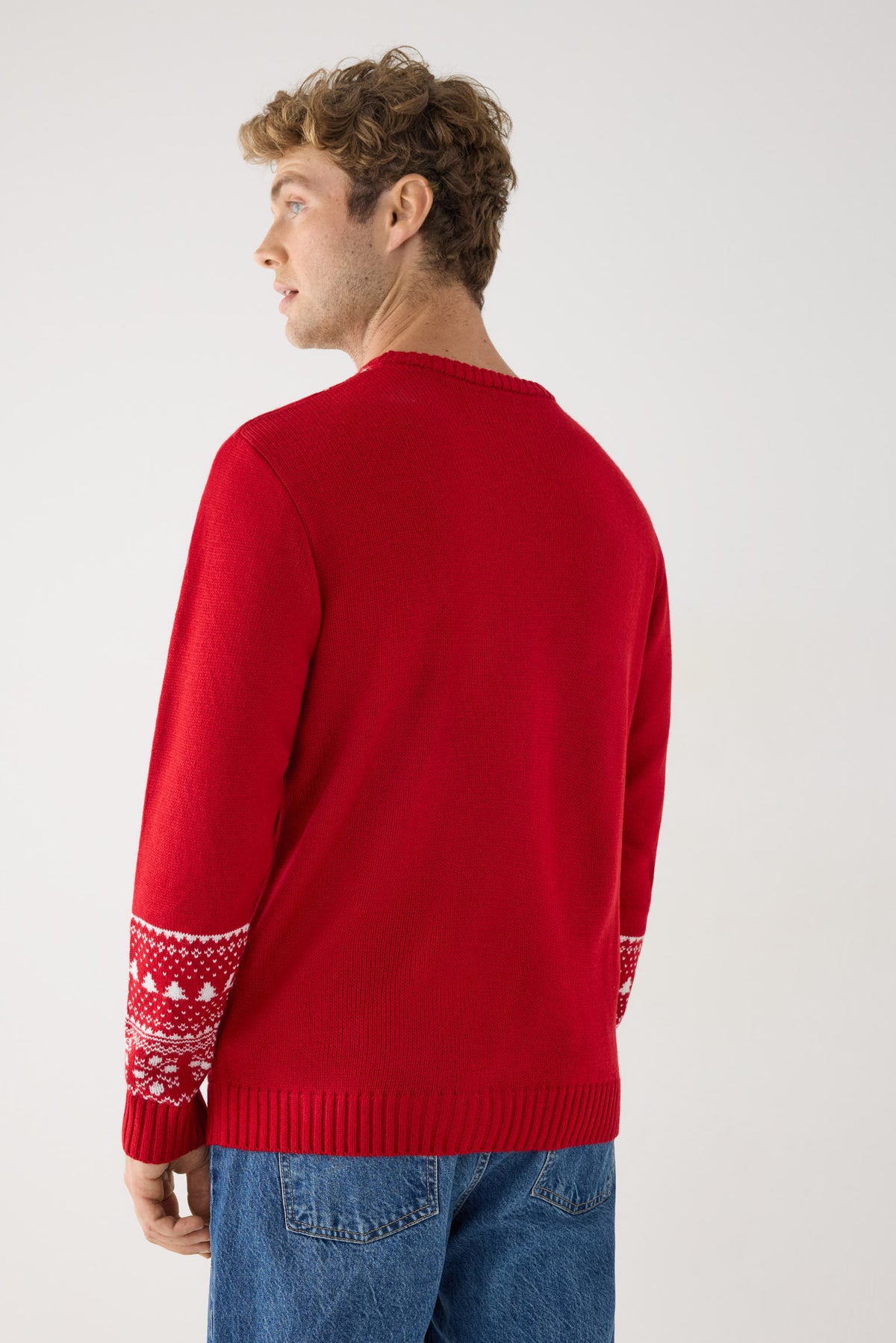 Jersey hombre navidad dibujo Papá Noel