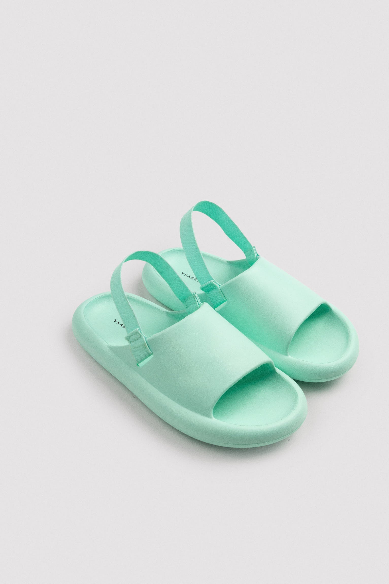 Chanclas infantiles verde