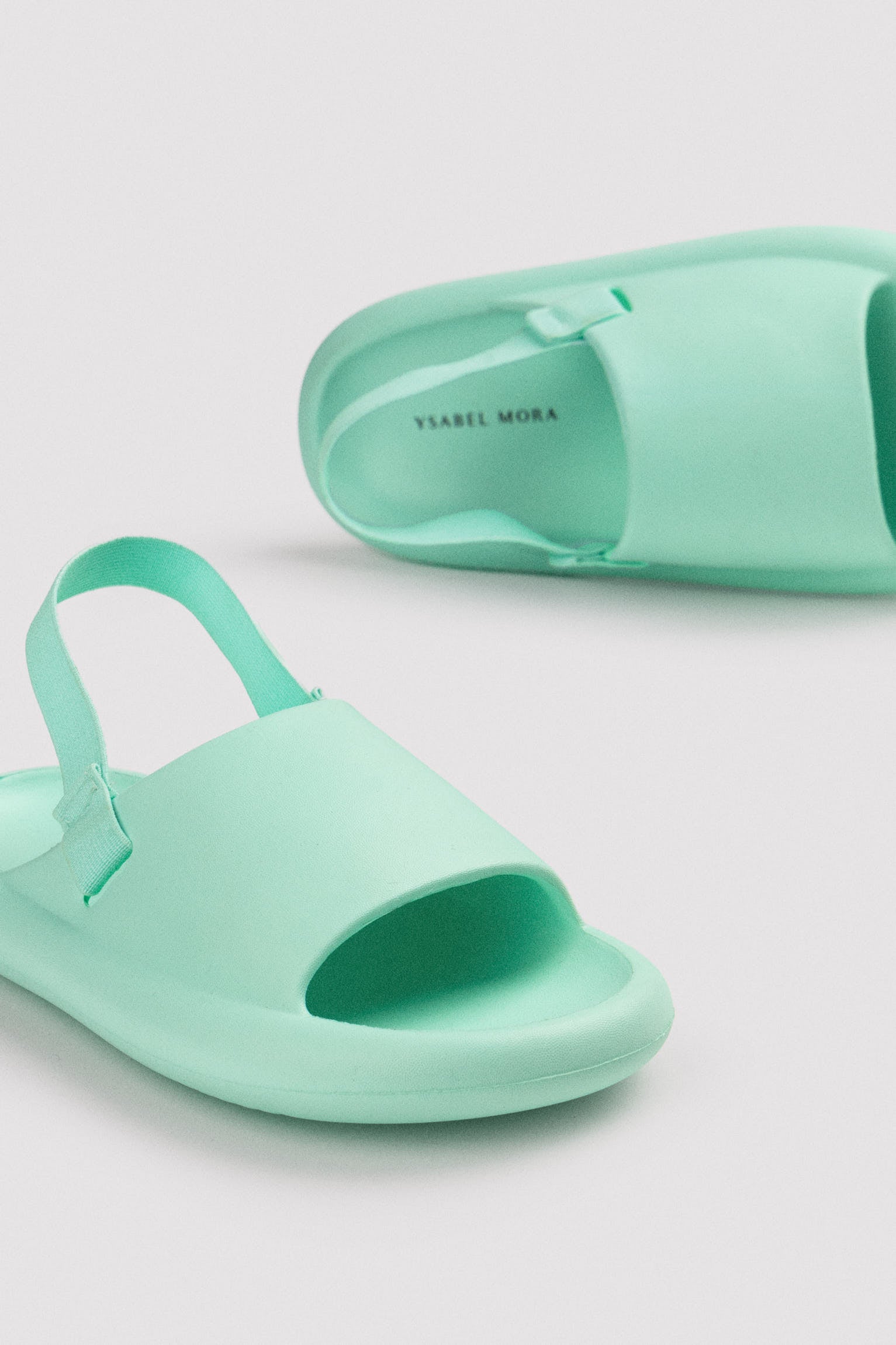 Chanclas infantiles verde