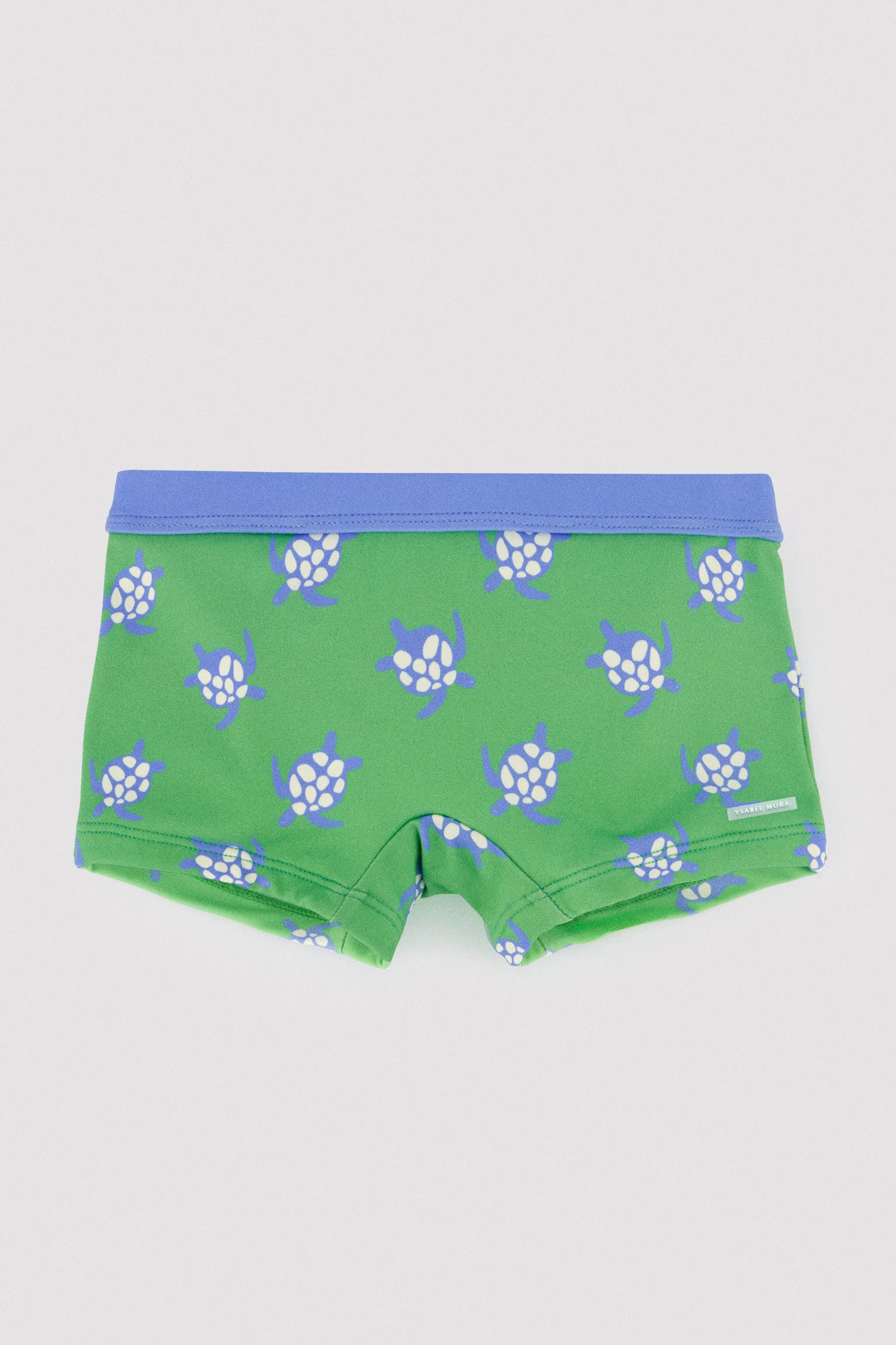 Bañador bóxer bebé estampado tortugas verde - Ysabel Mora