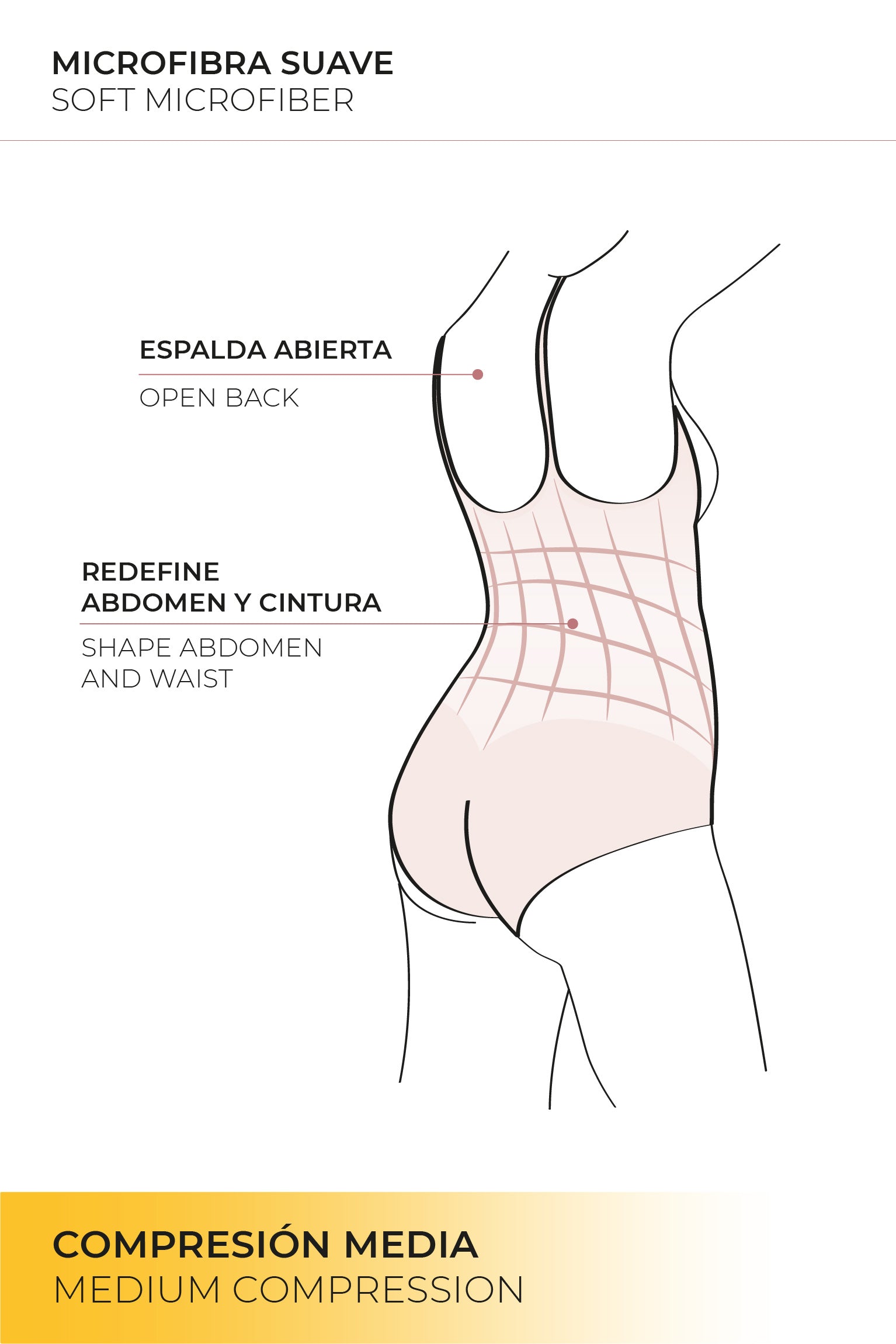 Body redutor nude
