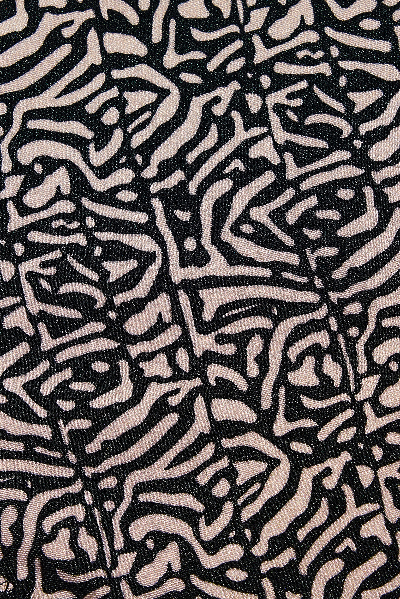 Maiô modelador estampado com glitter, tamanho B