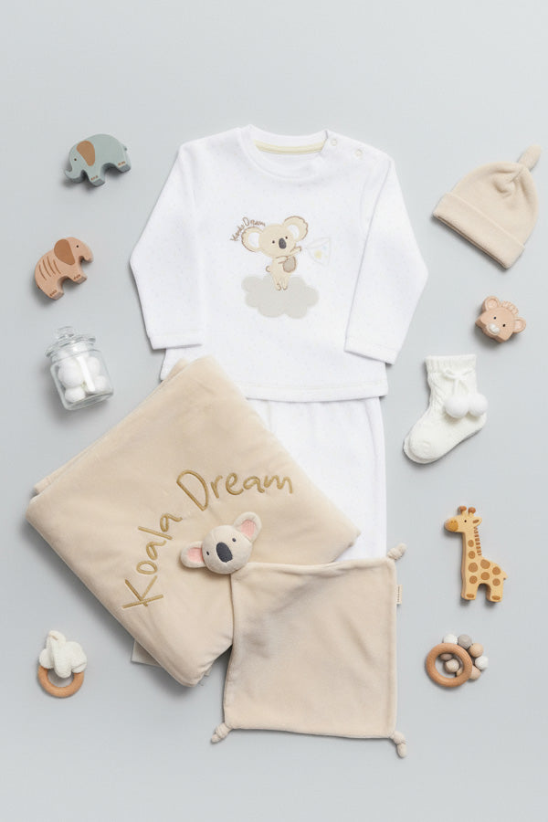 Conjunto de presente para recém-nascido Koala Dream