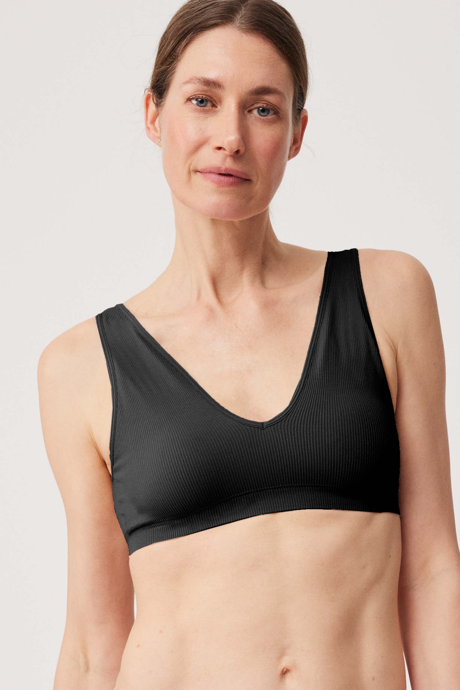 10057-6-sujetador-sin-aro-mujer-ysabel-mora - Negro