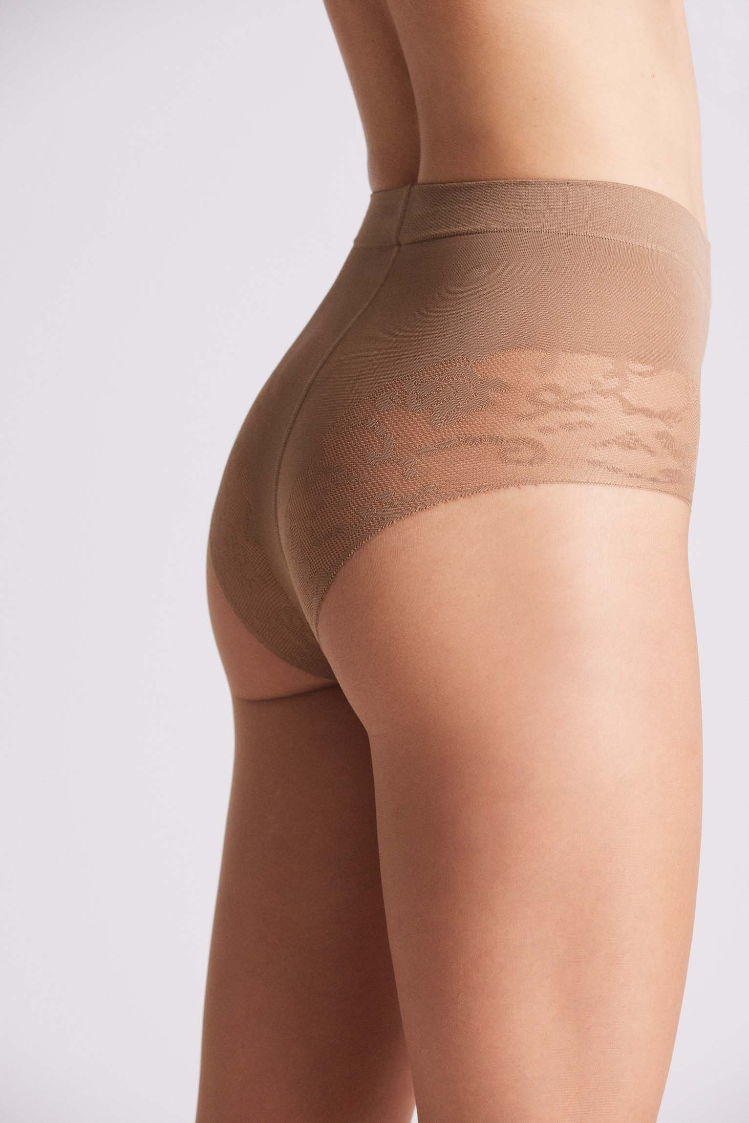 16500 3 panty reductor 10 den - Marrón