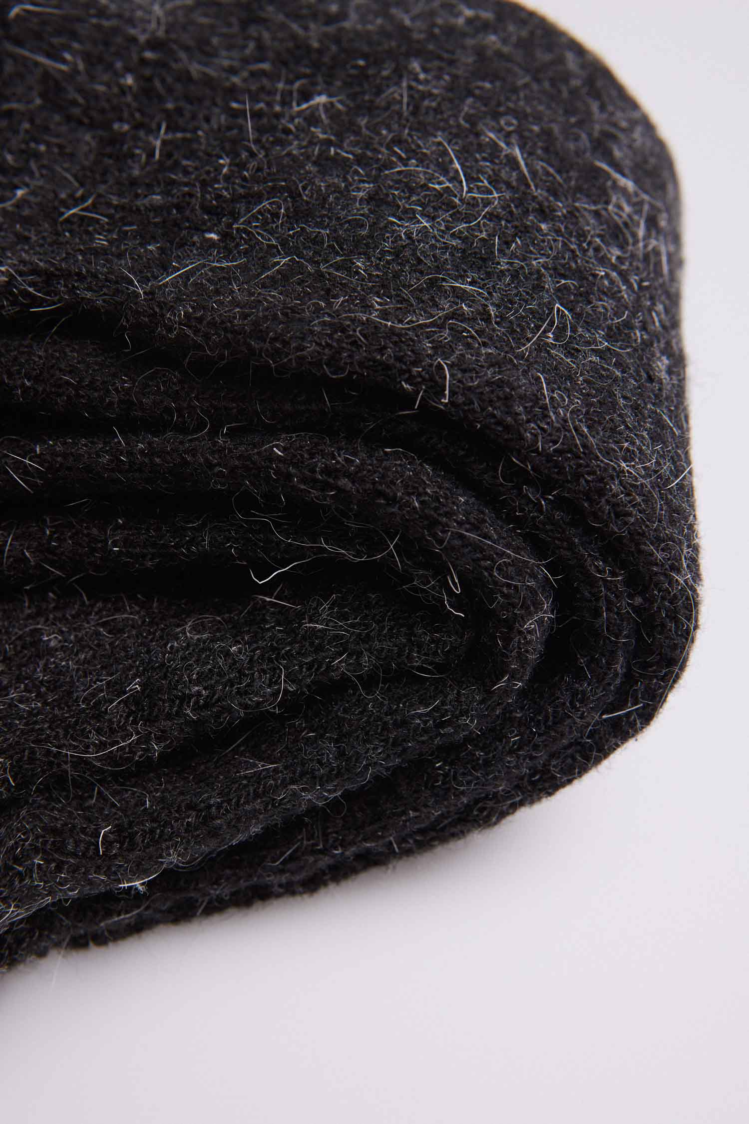 22346 3 calcetines angora - Negro