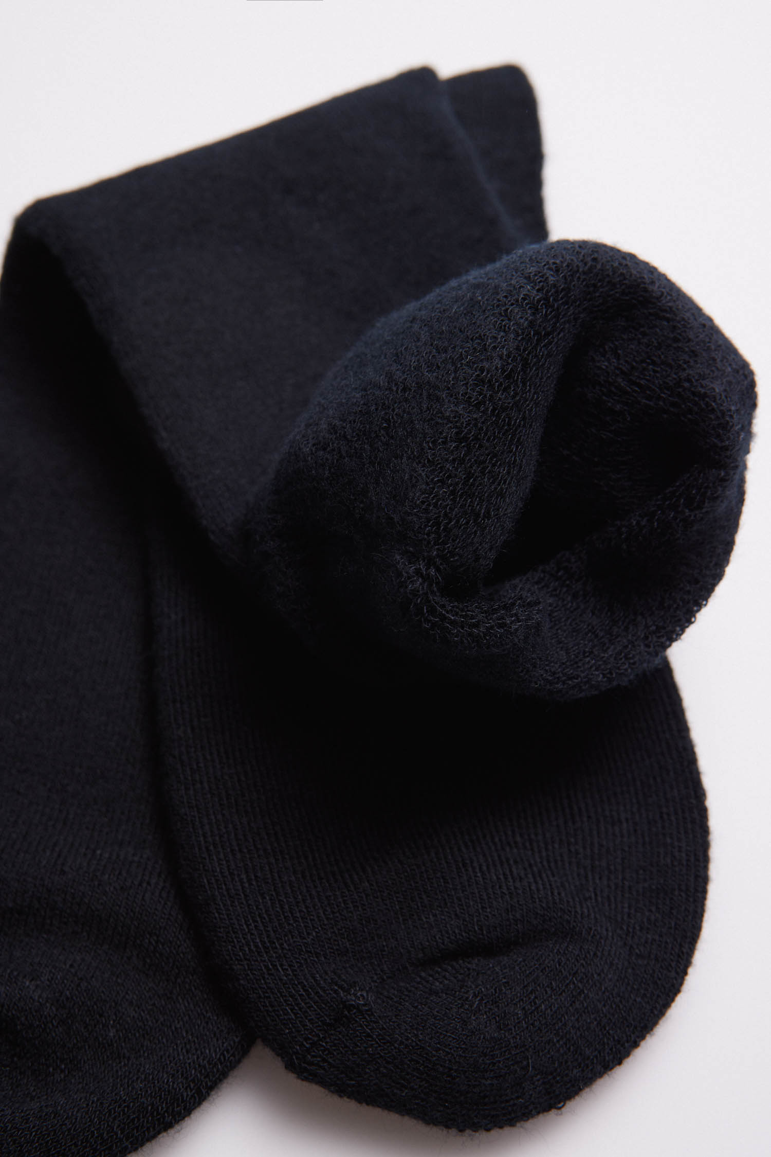 22732 3 calcetin hombre termico sin puño - Negro