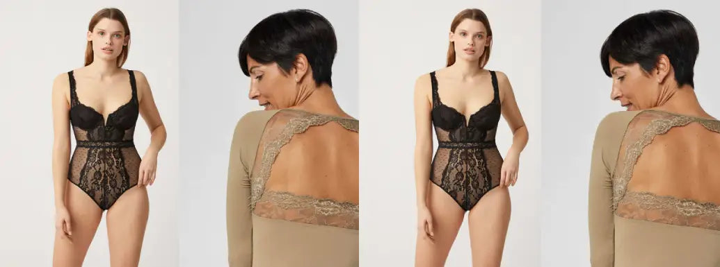 Lencería como prenda estrella en tus looks de calle.