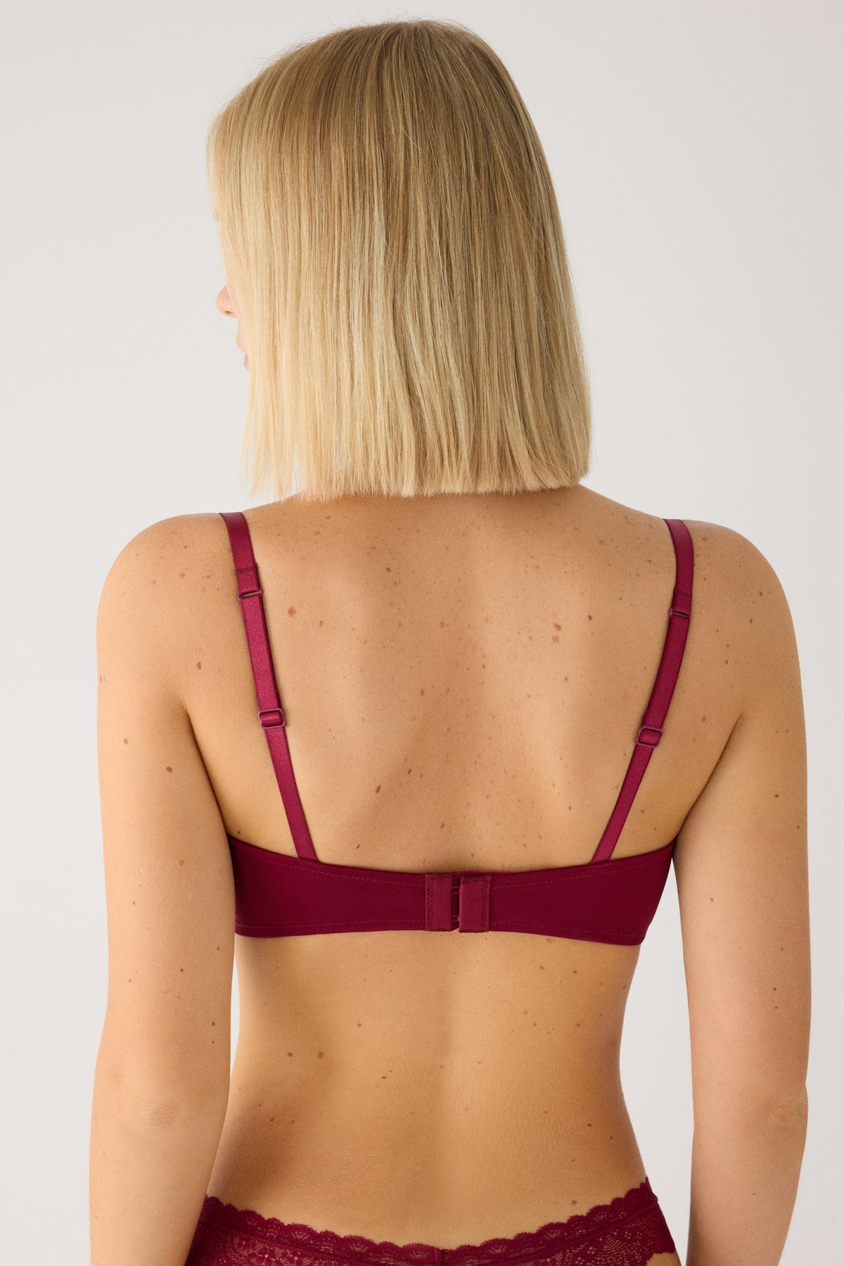 Soutien balconette bordô | Paula Echevarria Limited Edition