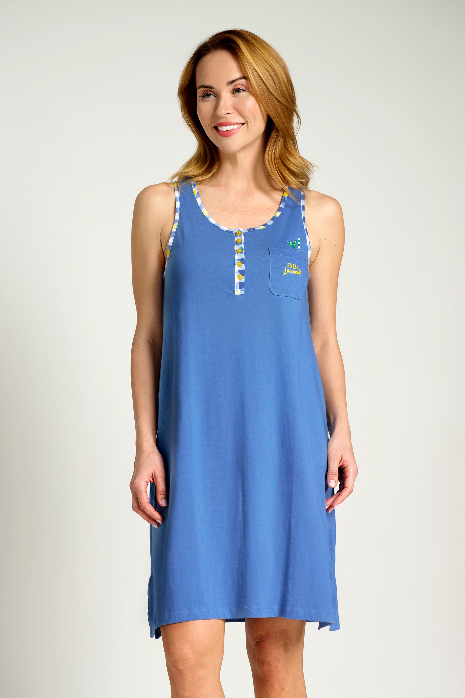Camisón tirantes algodón Lemonade | MUYDEMI - Ysabel Mora