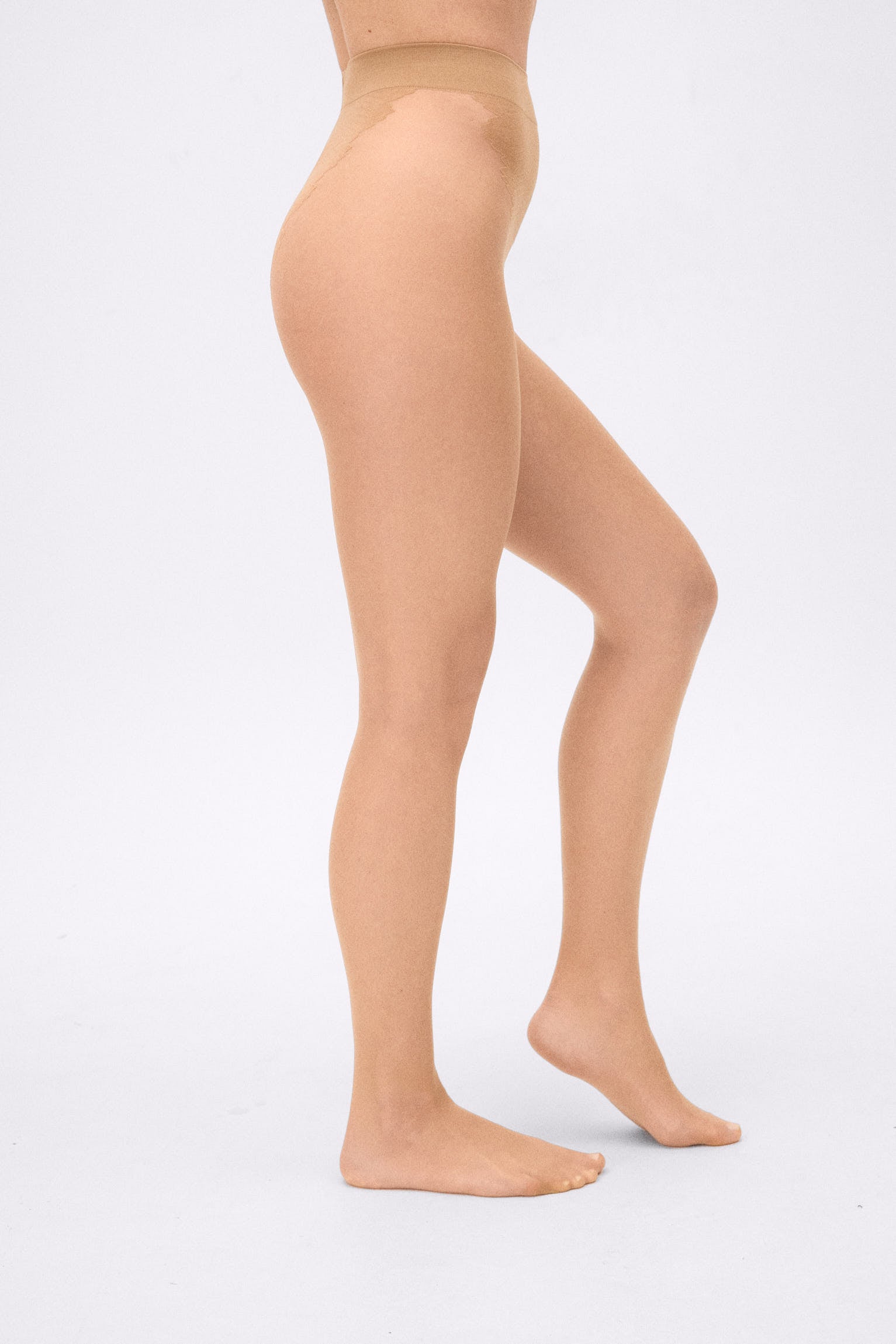 Calcinha inquebrável 10 denier natural