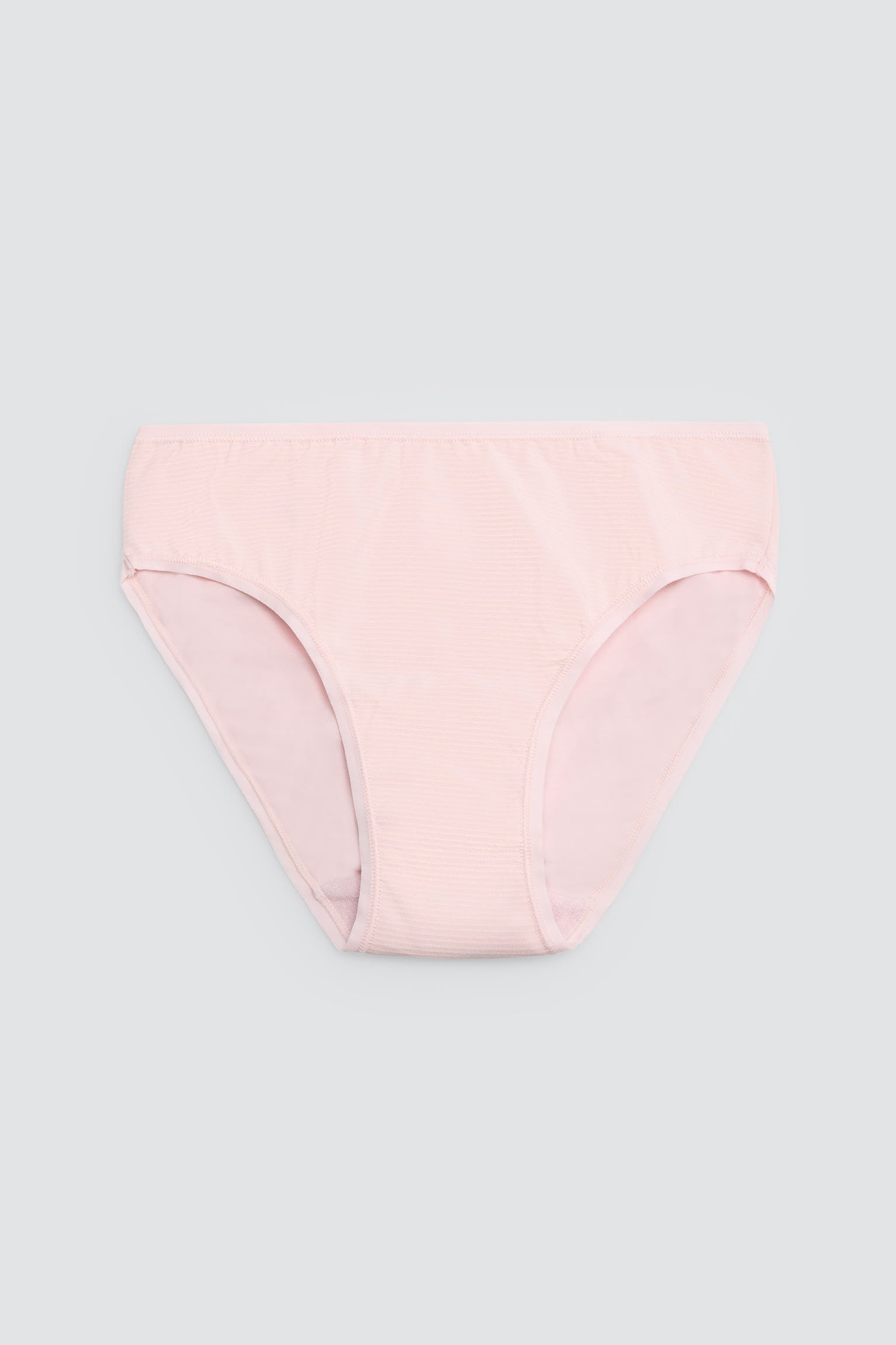 Pacote com 6 calcinhas midi lisas e estampadas