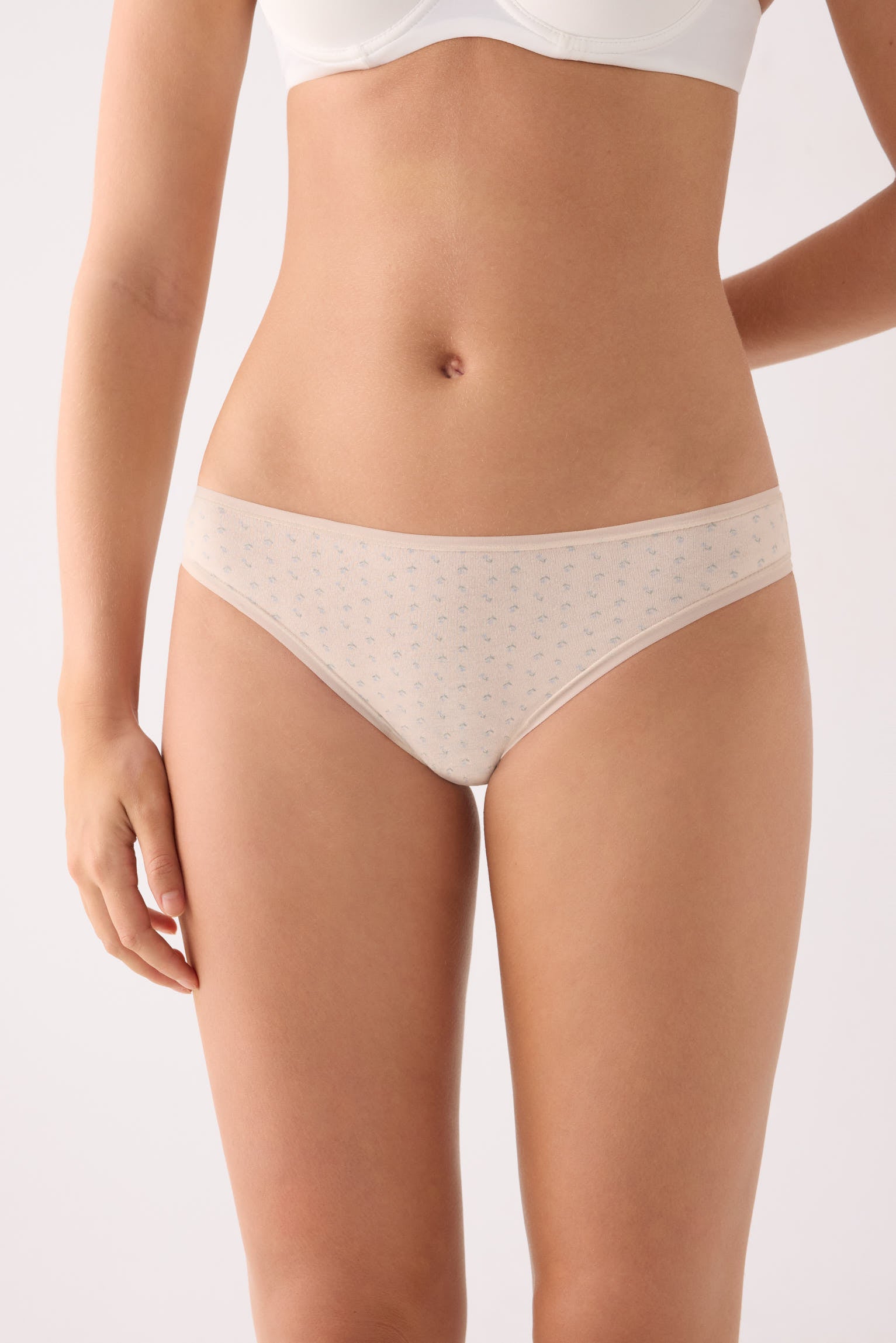 Pack de 6 cuecas mini estampadas de algodão