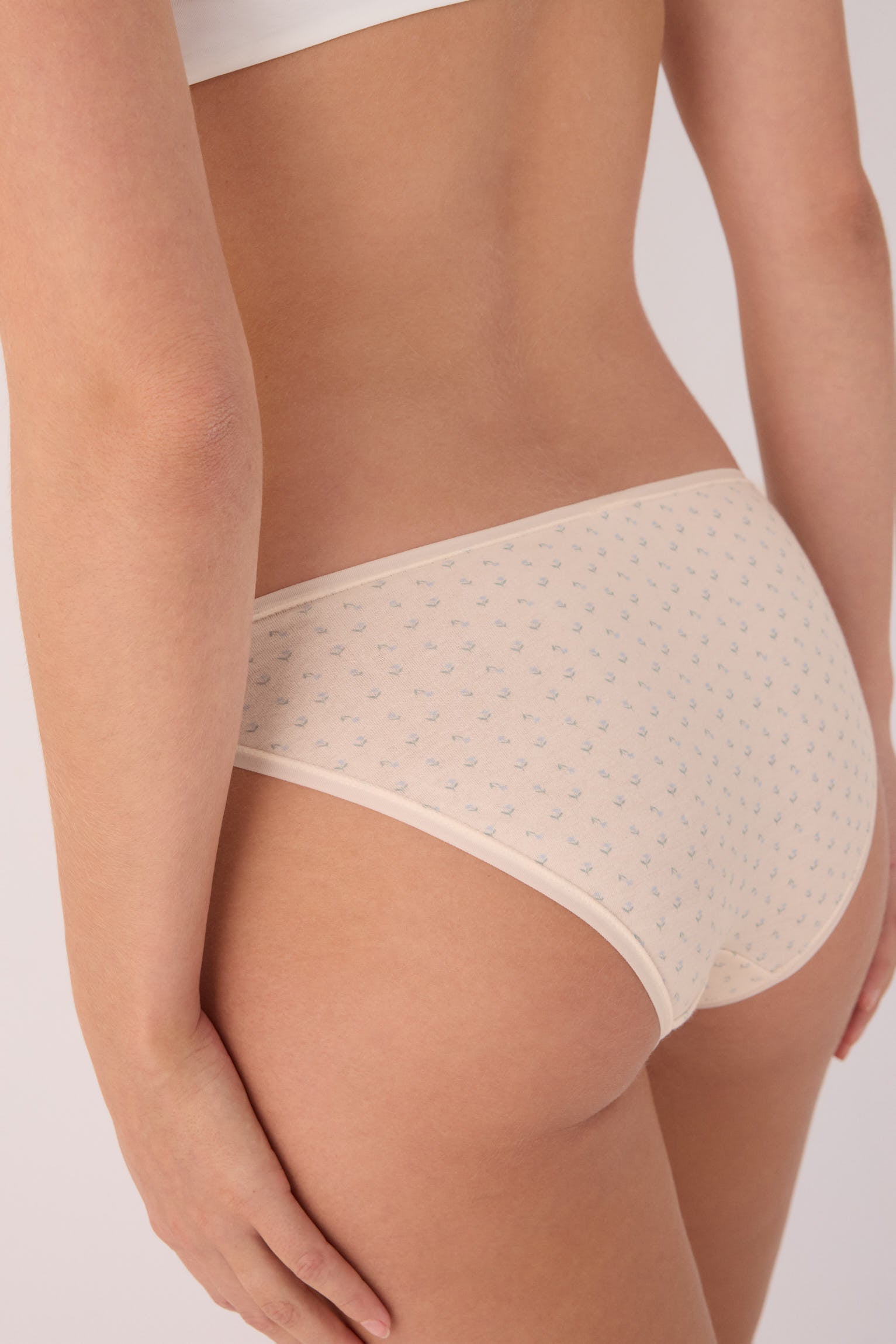 Pack de 6 cuecas mini estampadas de algodão