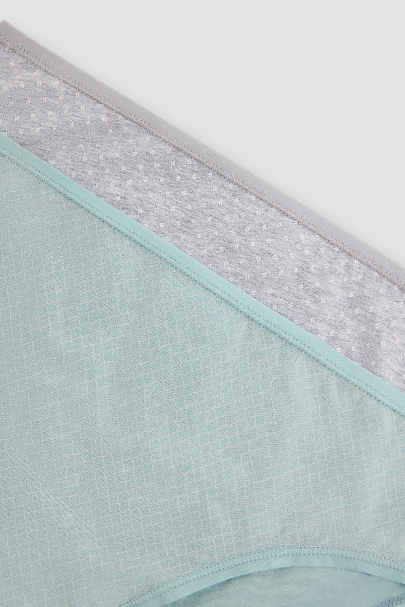 Pack de 6 cuecas midi estampadas de algodão