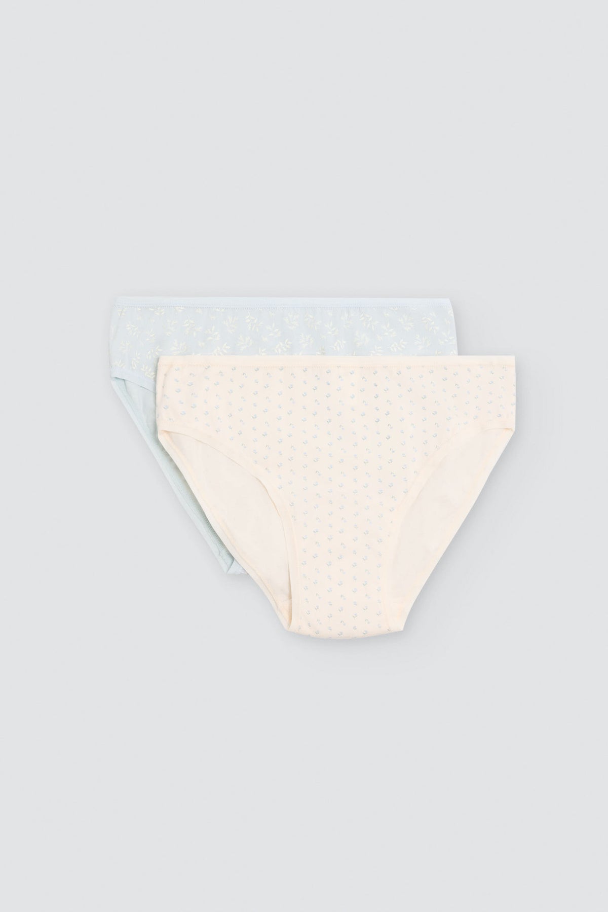 Pack de 6 cuecas midi estampadas de algodão
