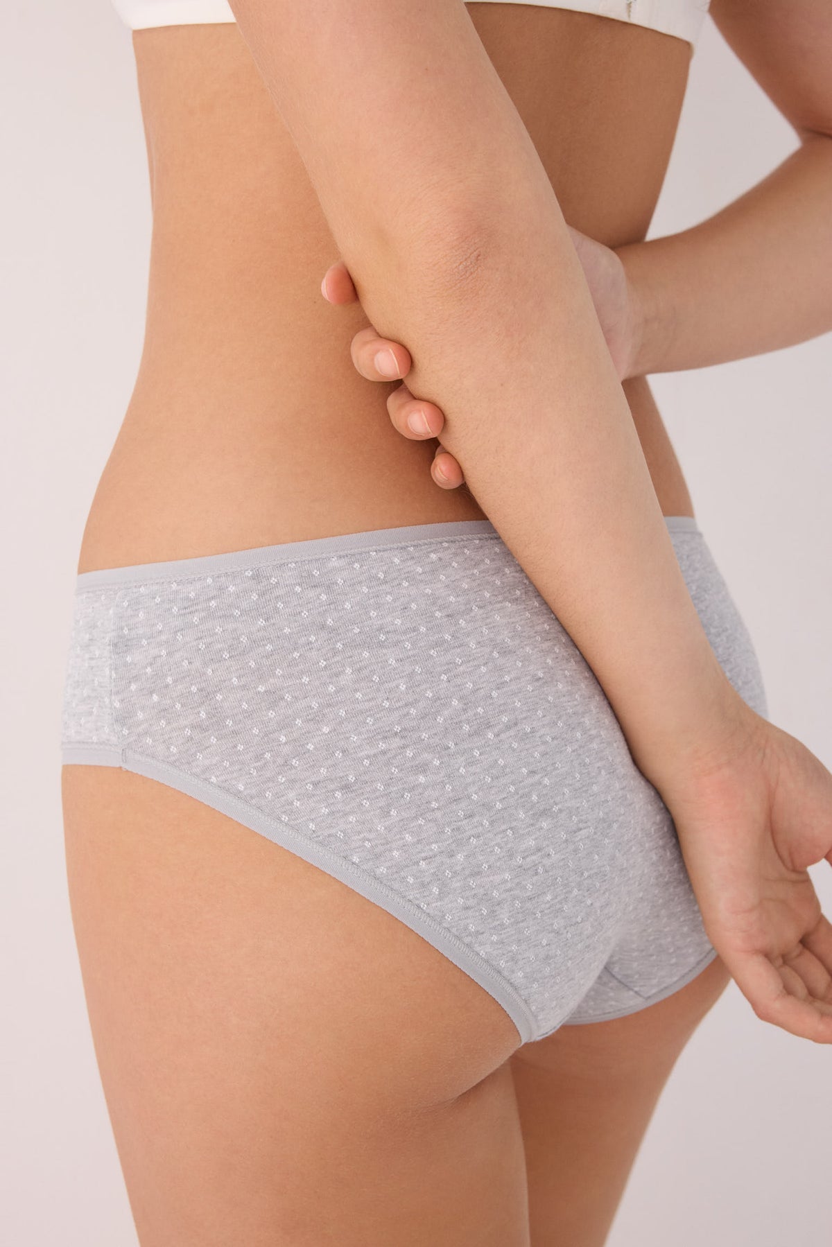 Pack de 6 cuecas midi estampadas de algodão