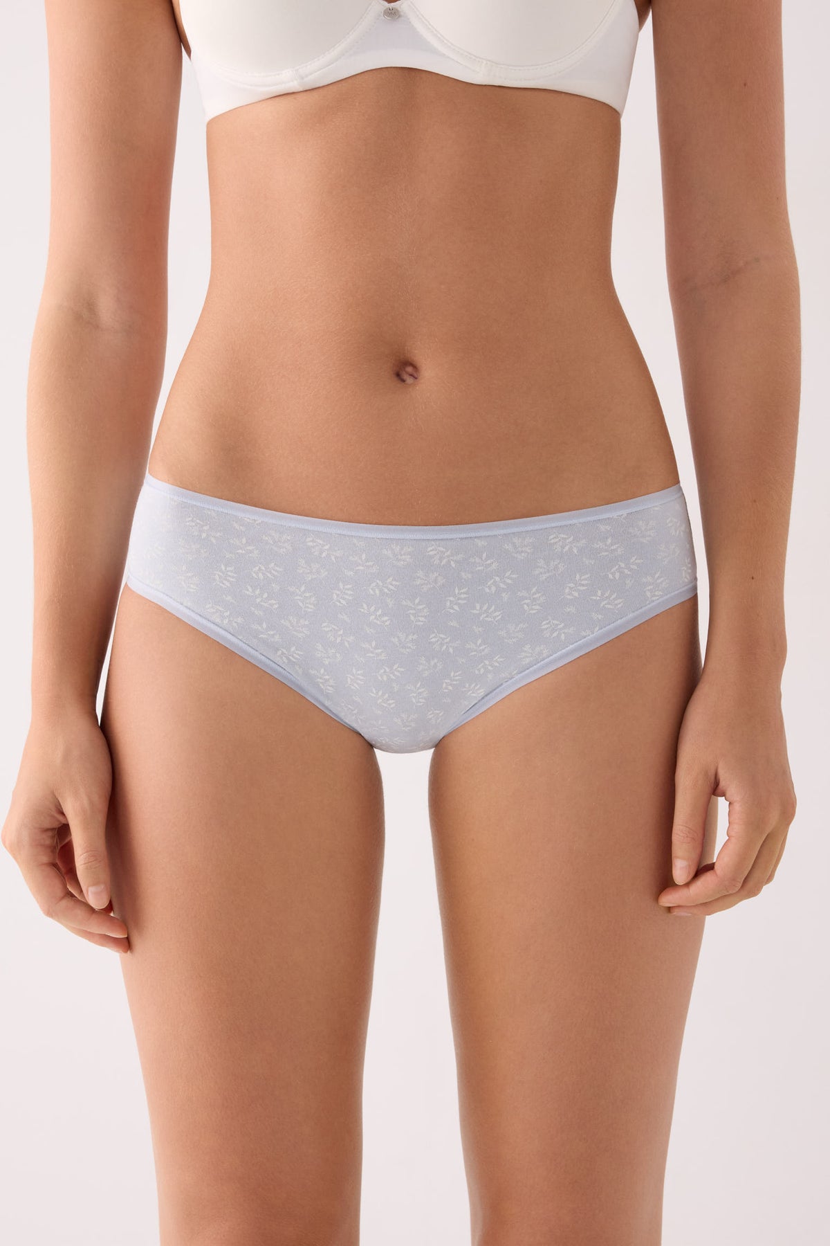 Pack de 6 cuecas midi estampadas de algodão