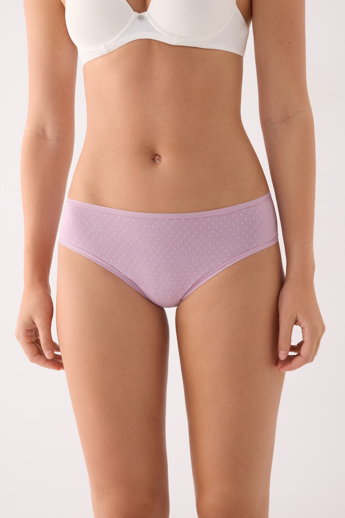 Pack de 6 cuecas midi estampadas de algodão