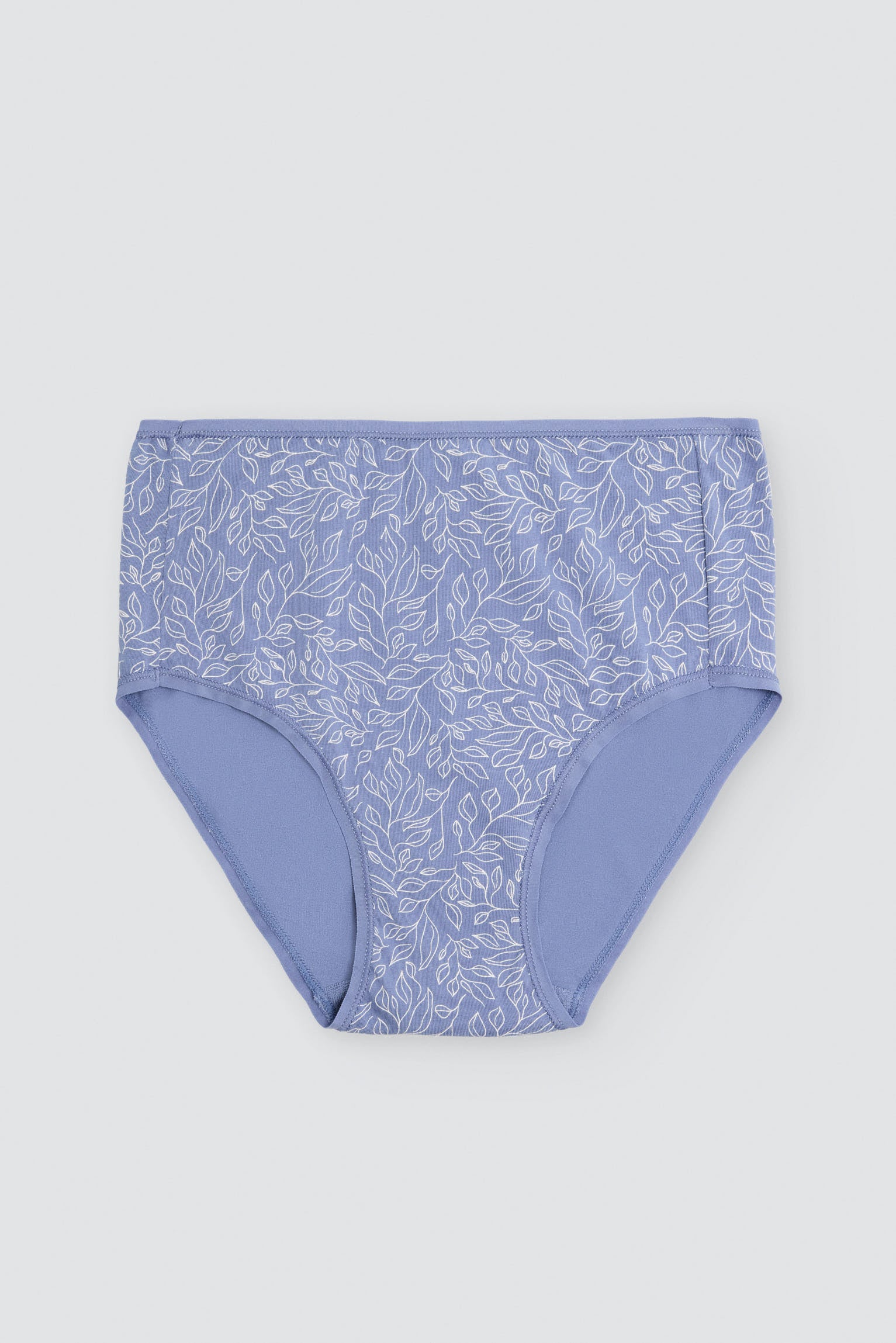 Pack de 2 cuecas altas estampadas de algodão, multicolor