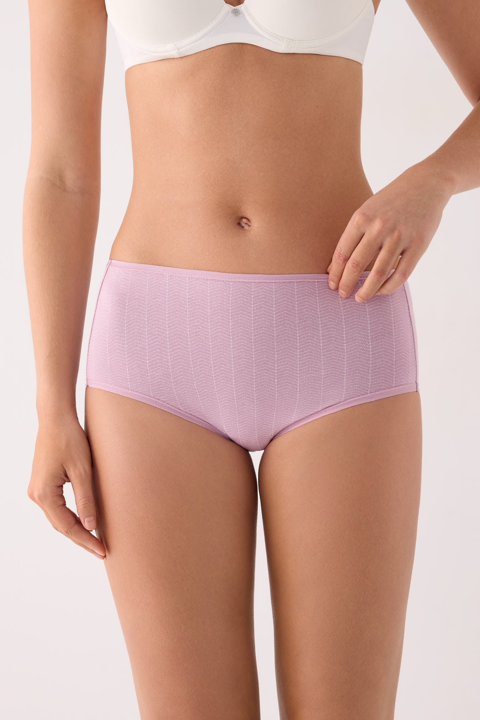 Pack de 2 cuecas altas estampadas de algodão, multicolor