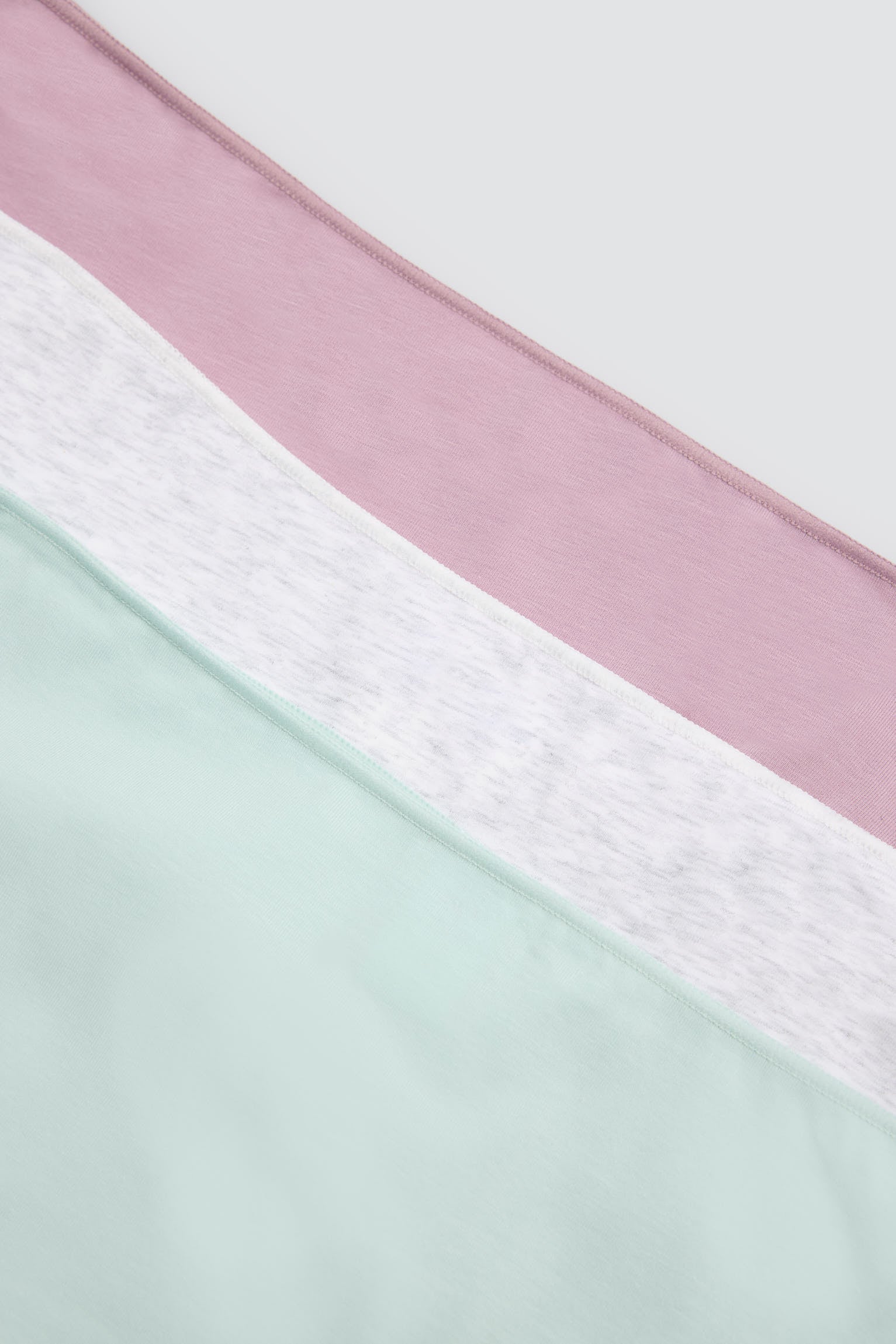 Pack de 3 bragas midi algodón básicas - Ysabel Mora