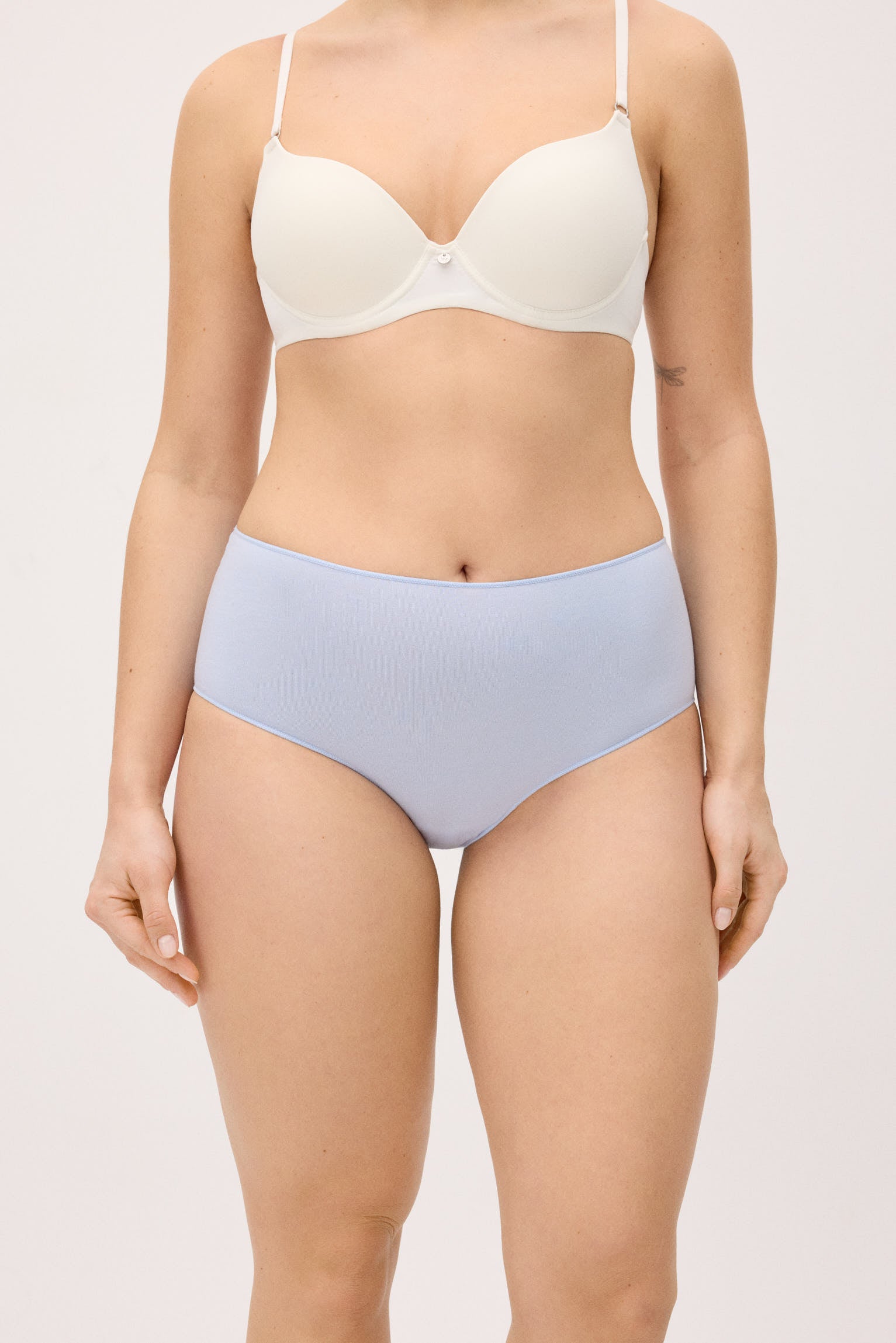 Pack 3 bragas altas algodón básicas - Ysabel Mora