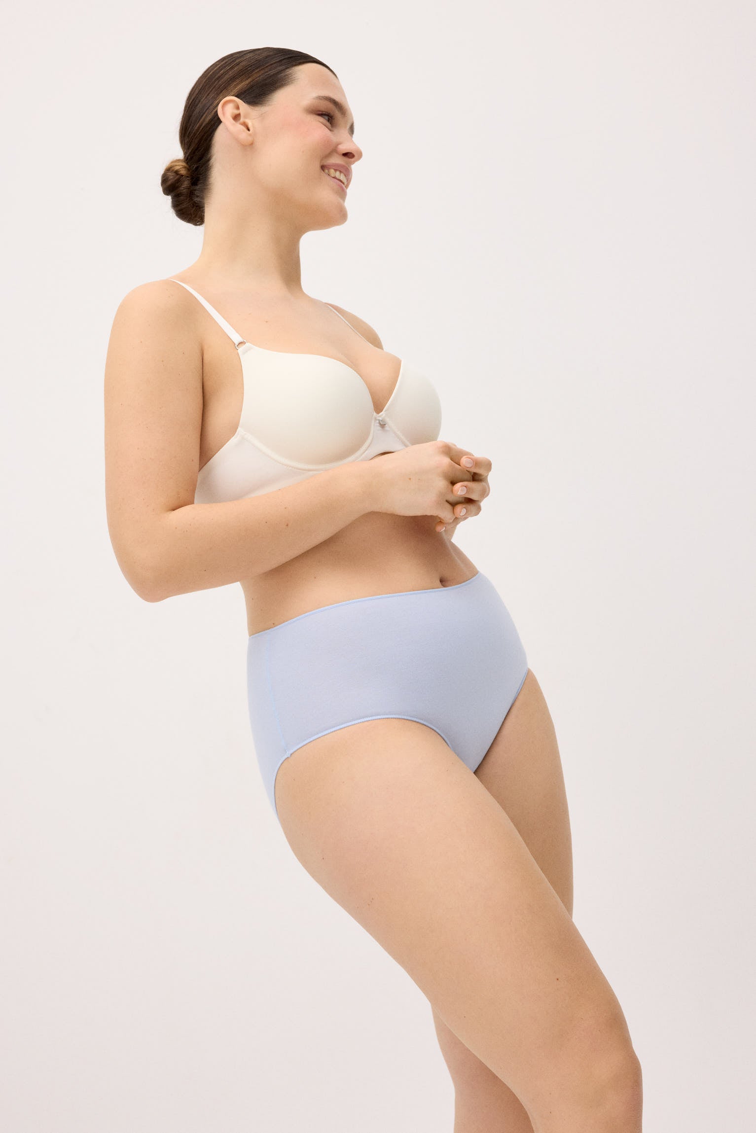 Pack 3 bragas altas algodón básicas - Ysabel Mora