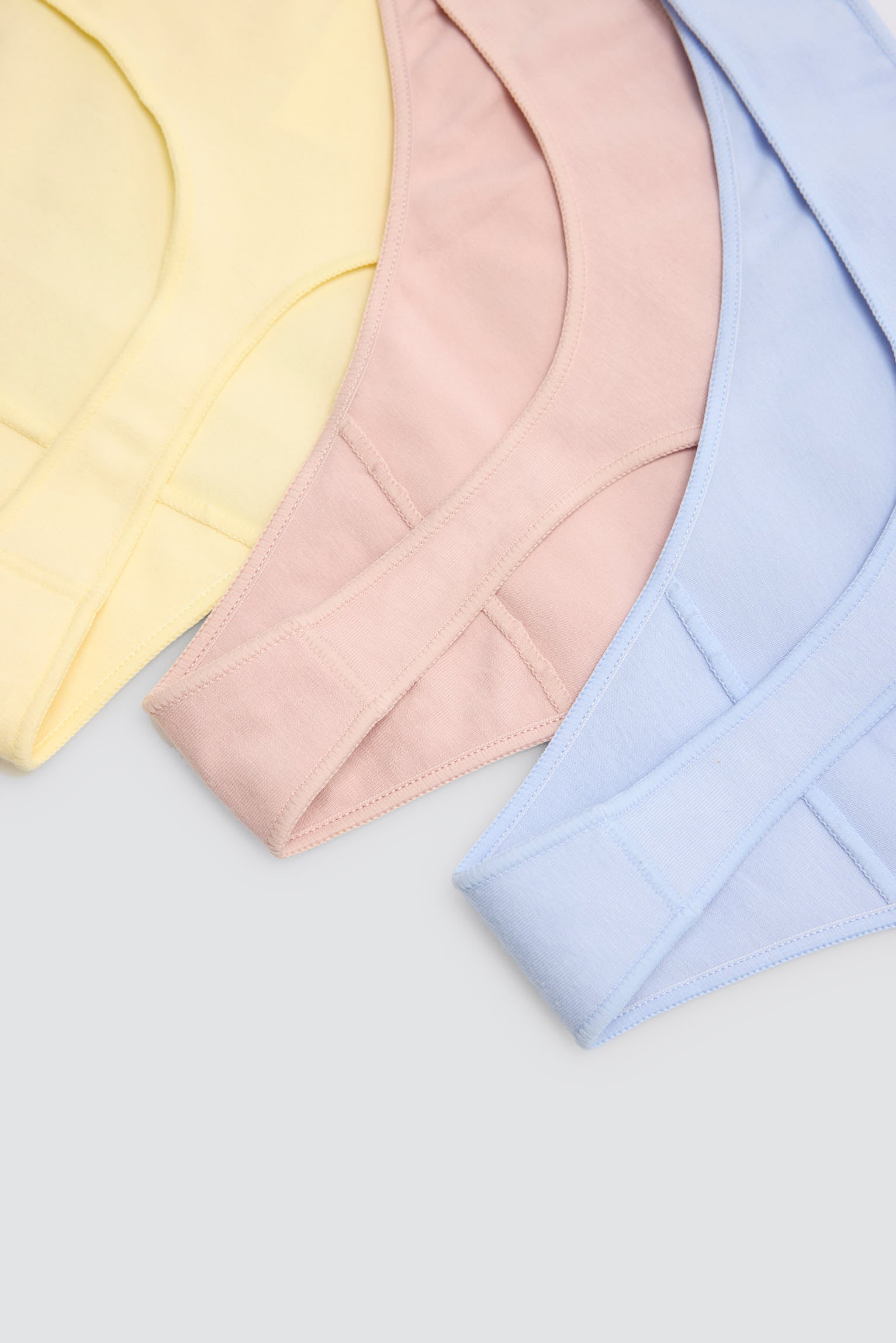 Pack de 3 tangas algodón básicos colores - Ysabel Mora