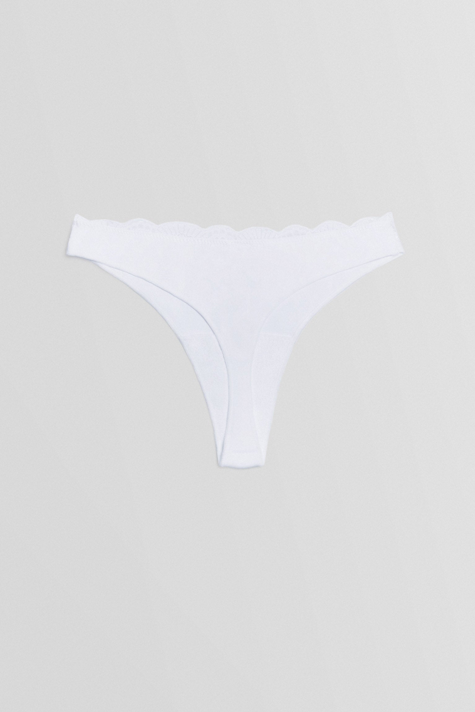 Lingerie fio dental branca