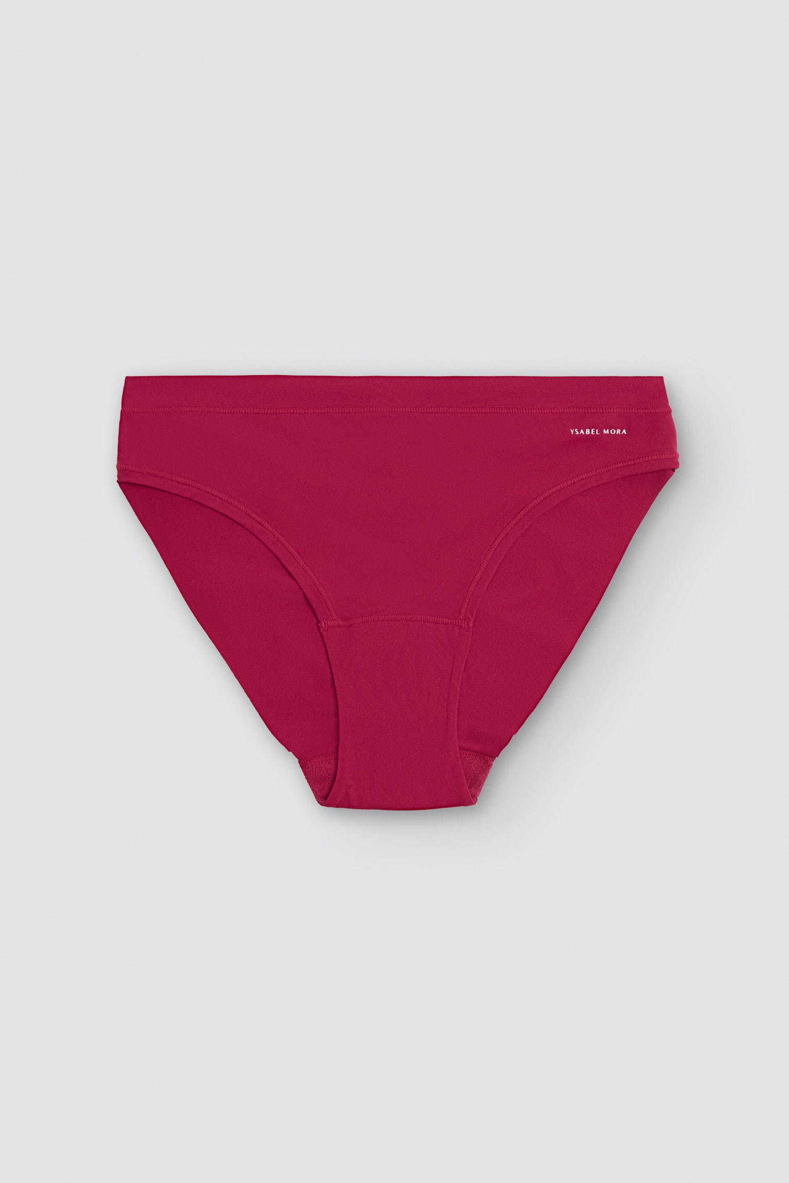 Cueca mini Adapt com acabamentos invisíveis bordeaux