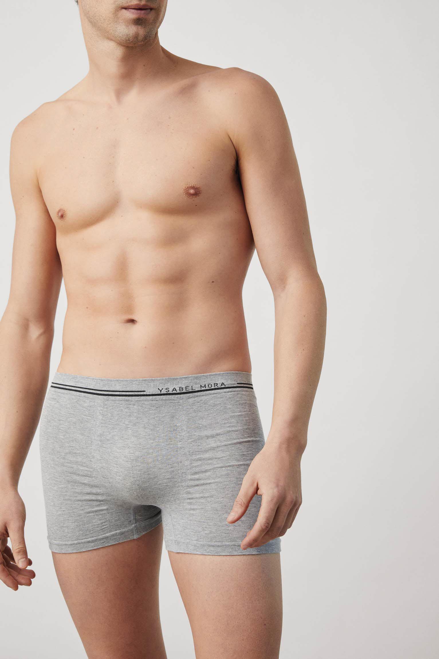 20153 2 boxer basico hombre - Gris