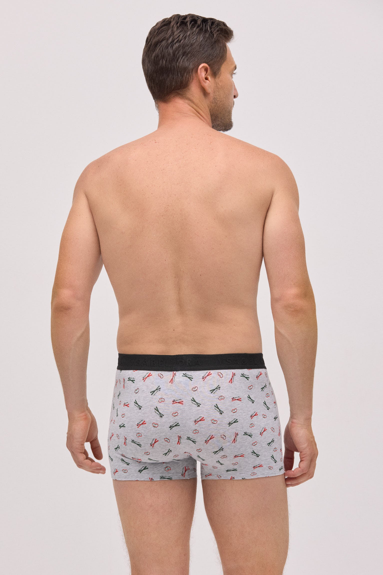 Pacote com 6 boxers estampados