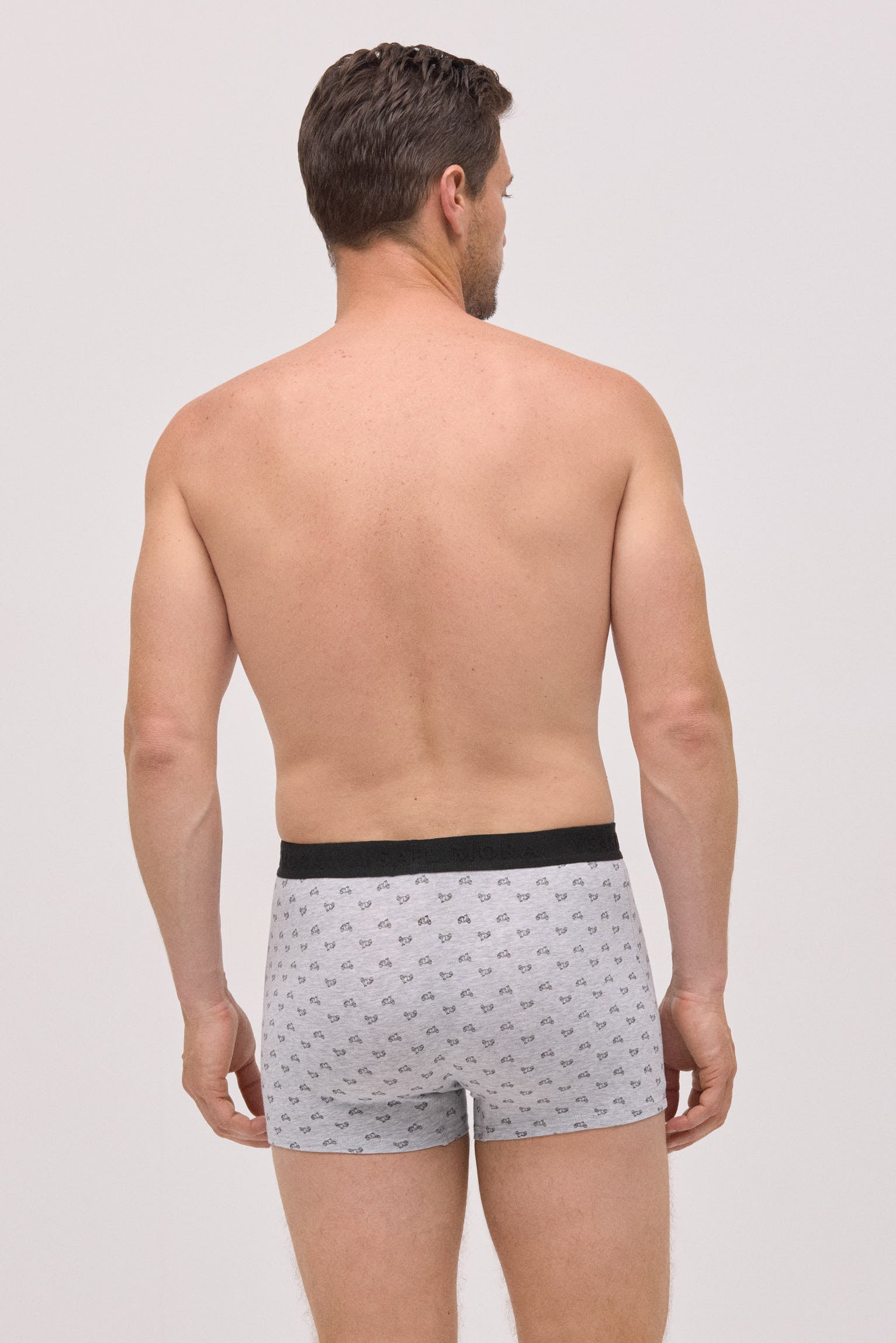 Pacote com 6 boxers estampados