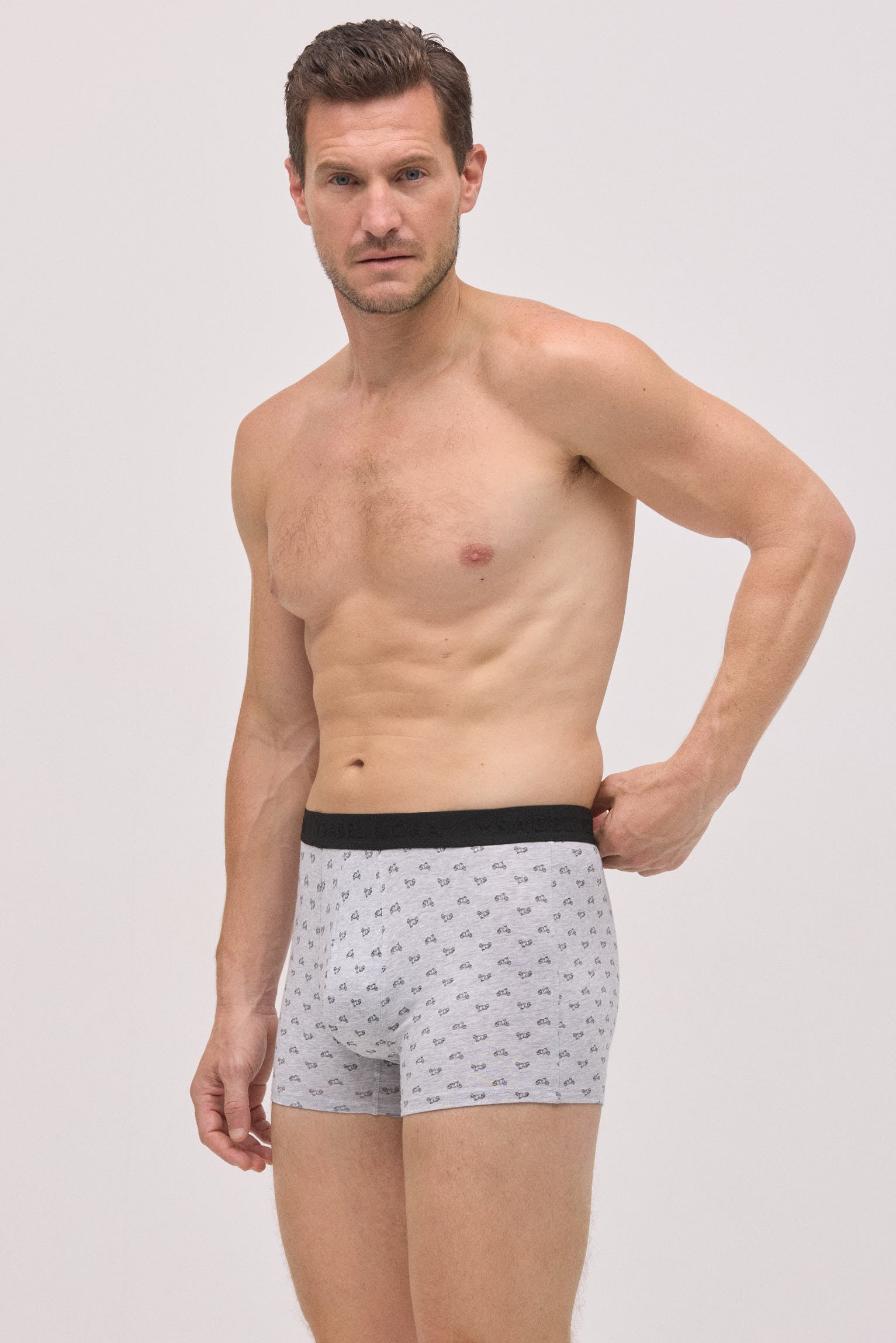 Pacote com 6 boxers estampados