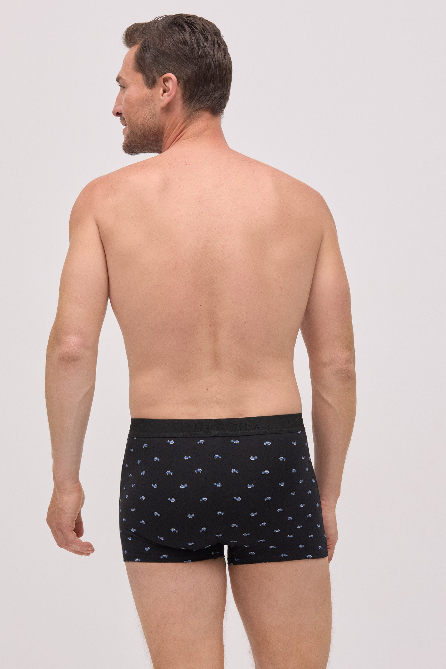 Pacote com 6 boxers estampados