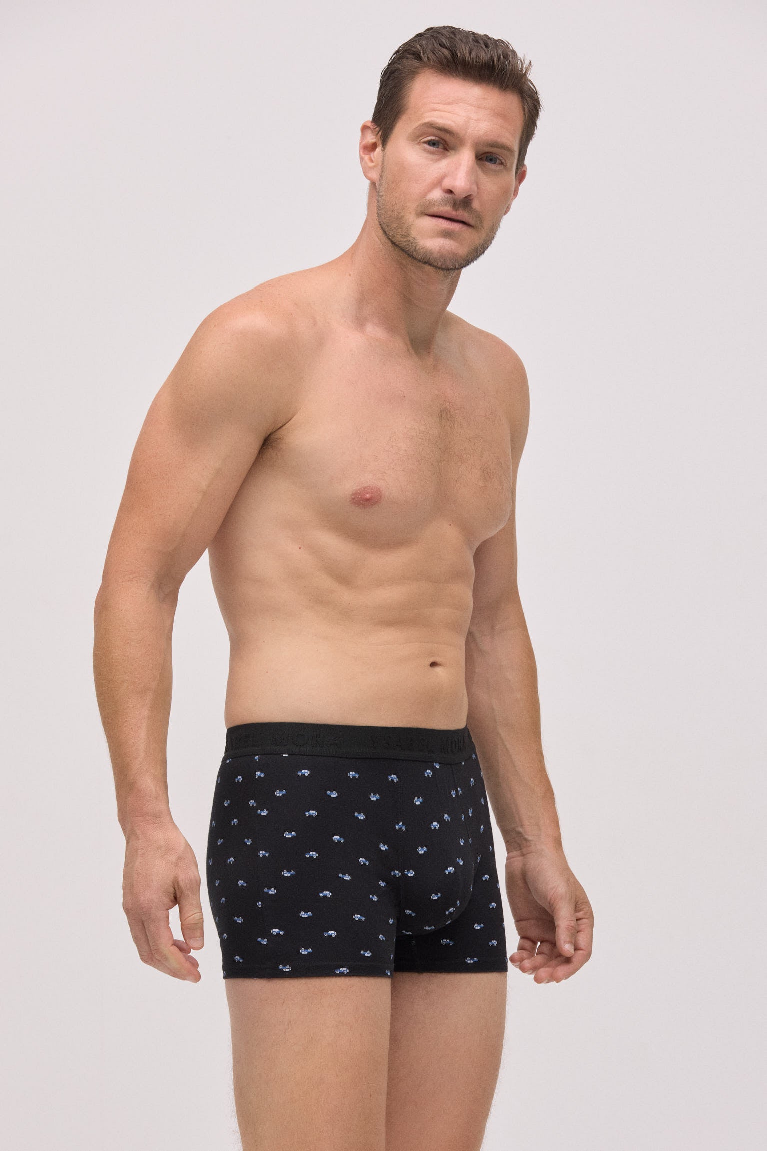 Pacote com 6 boxers estampados