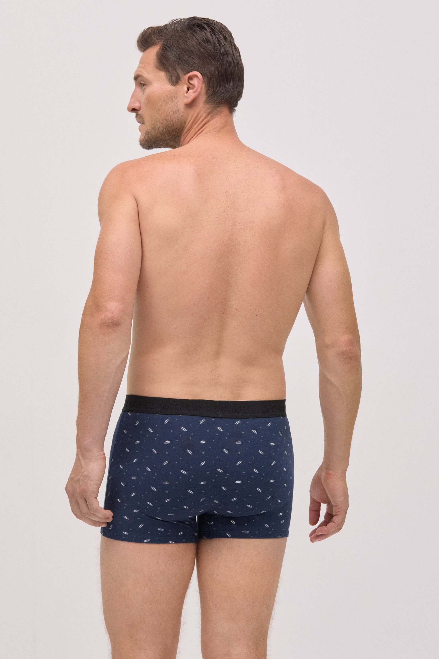 Pacote com 6 boxers estampados