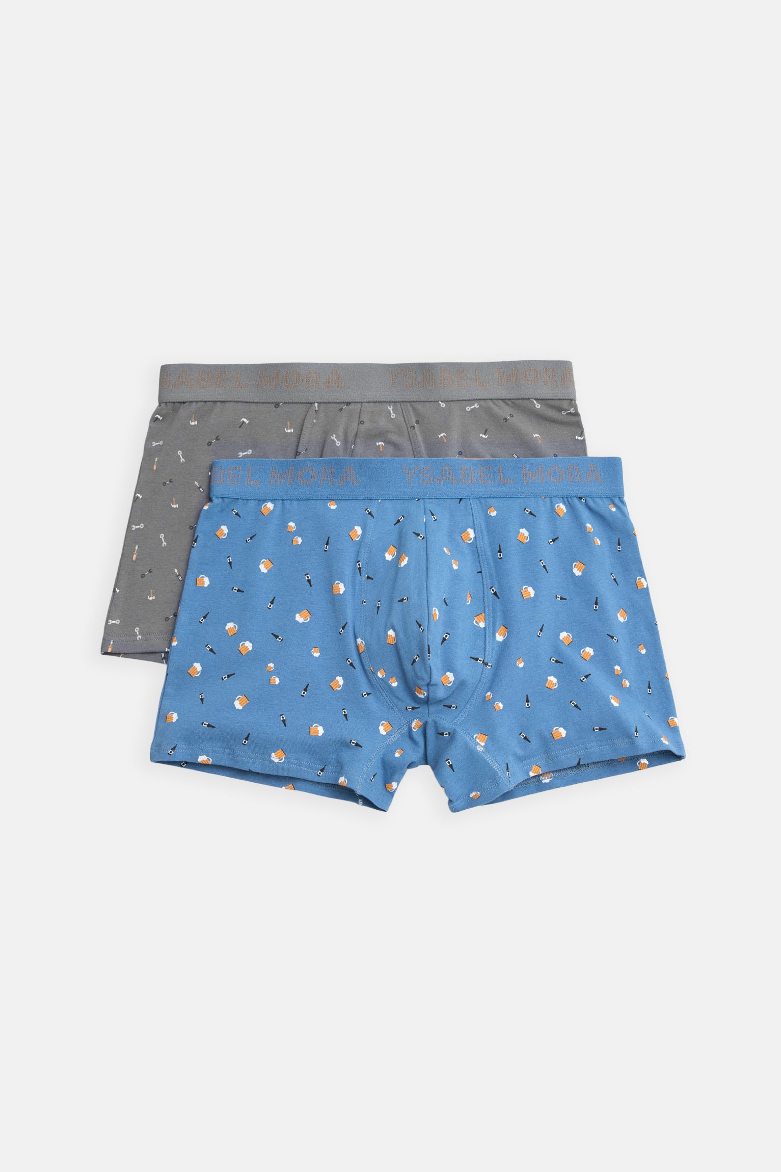 Pacote de 2 boxers estampados