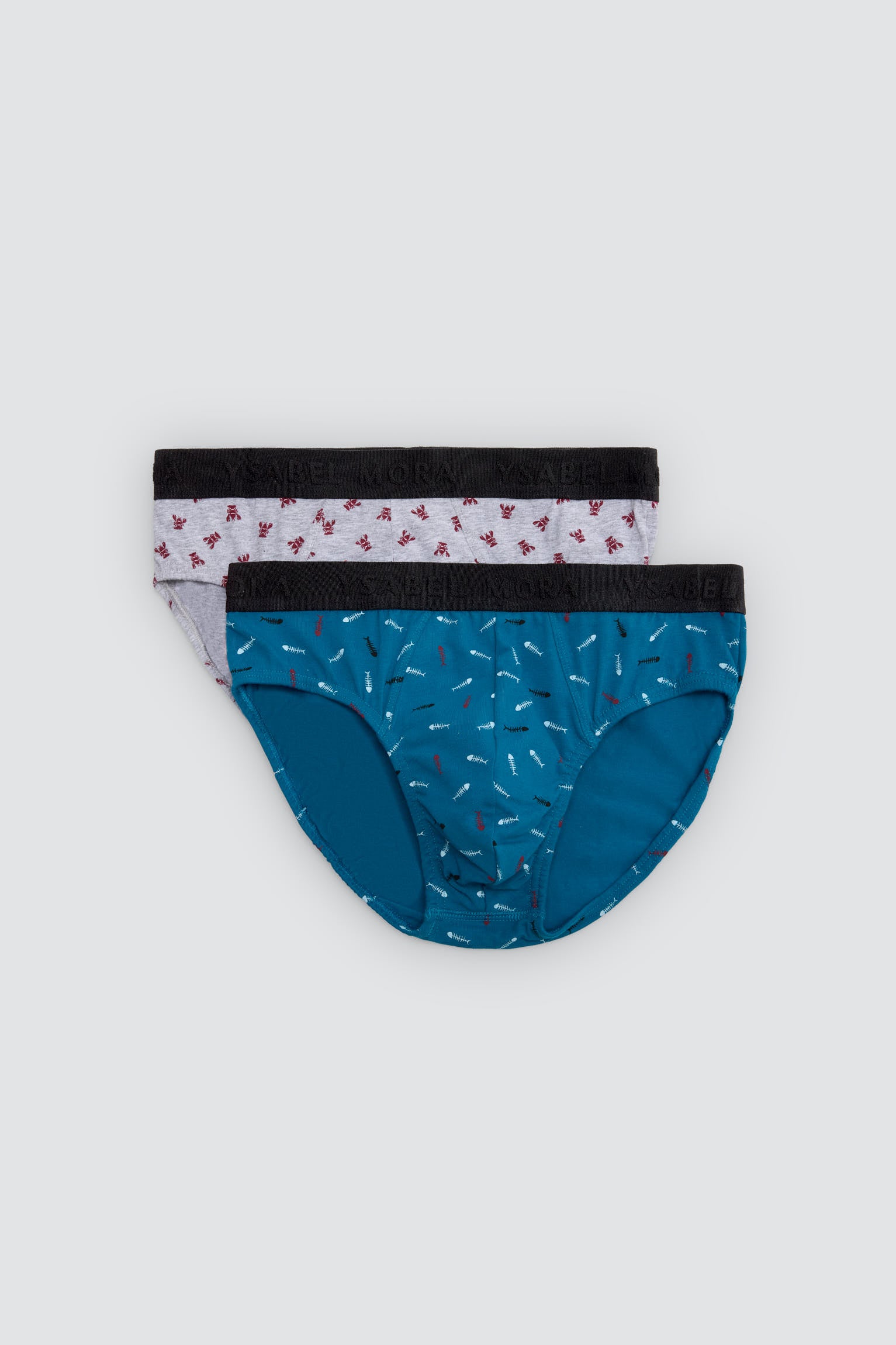 Pack 6 slips estampado animales - Ysabel Mora