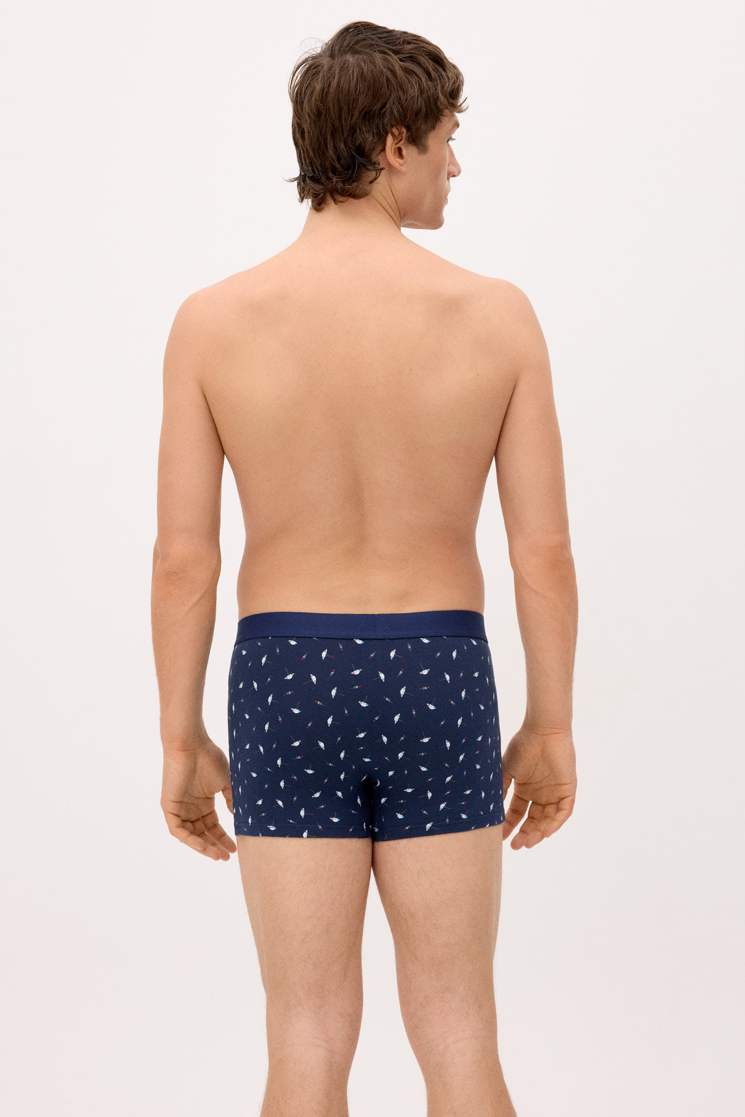 Pacote com 3 cuecas boxer estampadas de verão