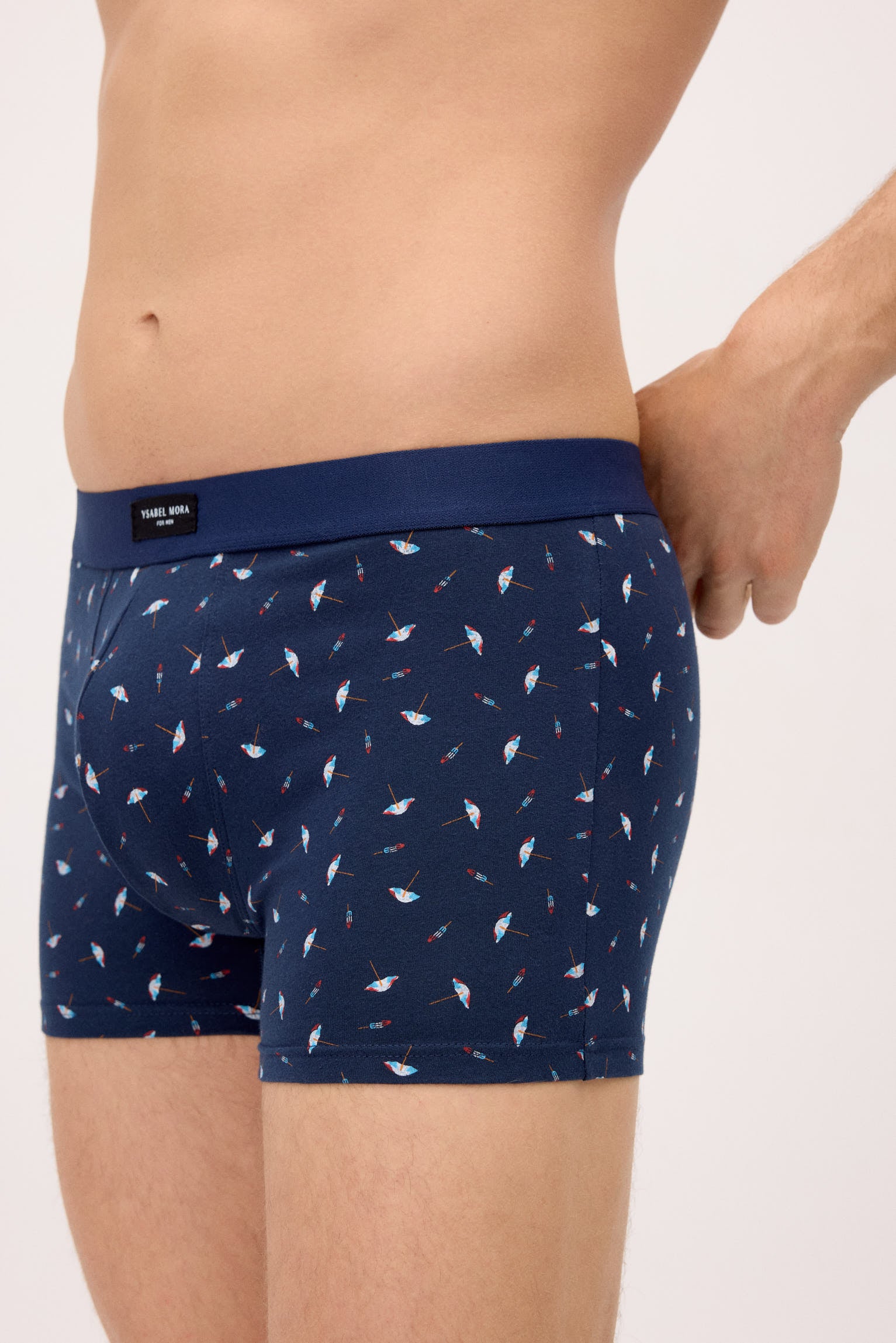 Pacote com 3 cuecas boxer estampadas de verão