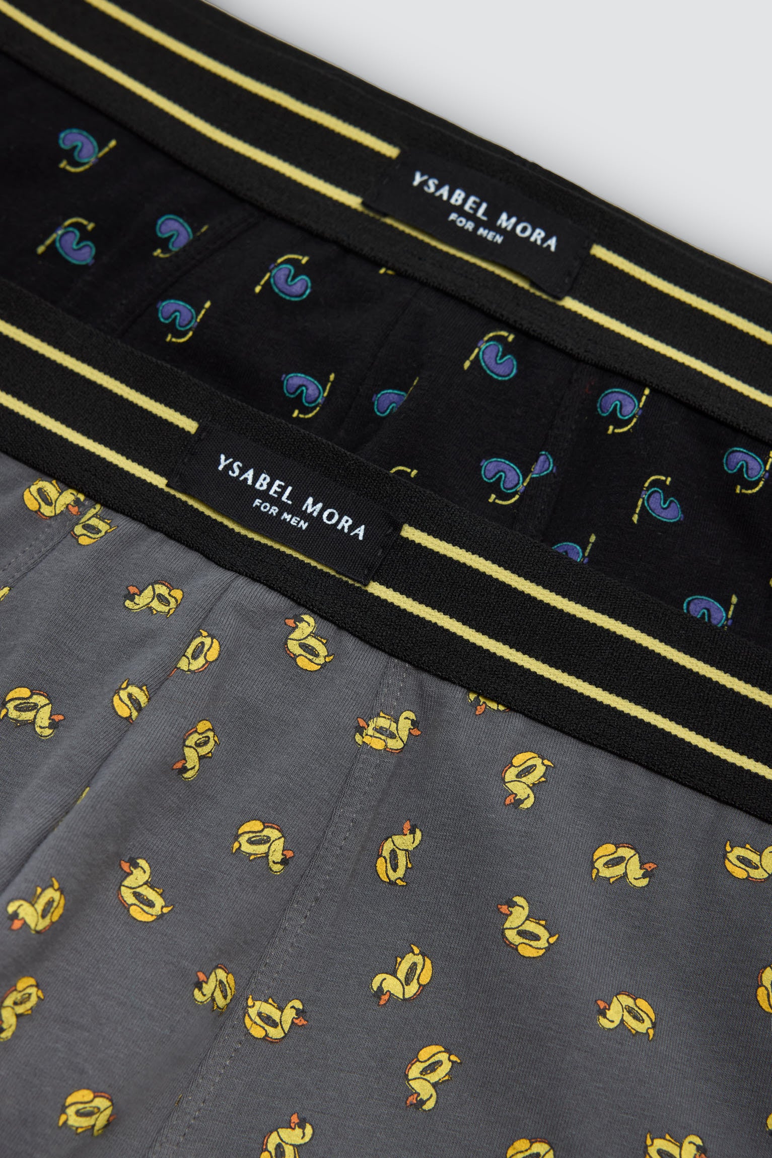 Pacote com 2 cuecas boxer com estampa de mergulho