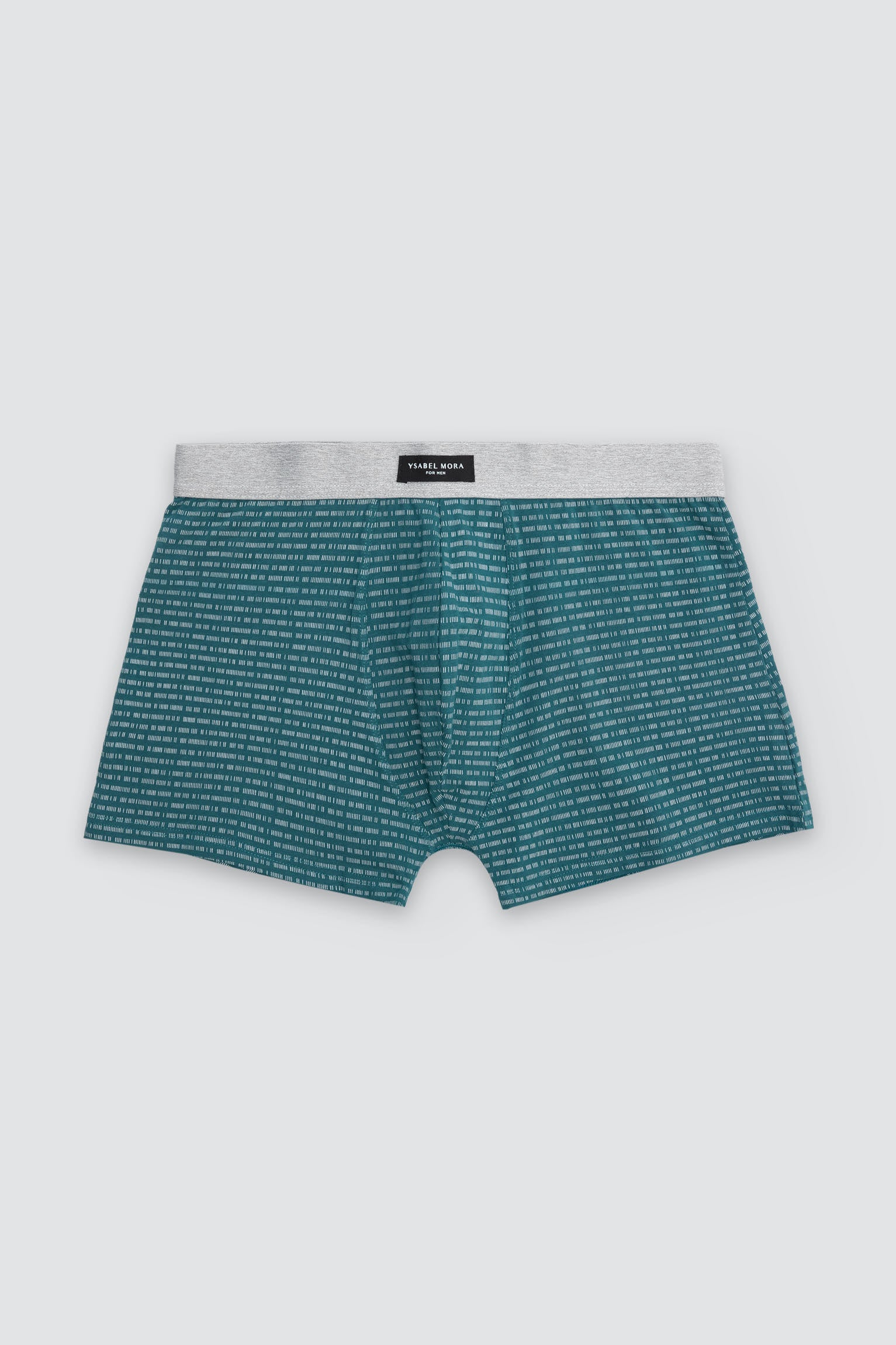 Pacote com 3 cuecas boxer de estampa minimalista