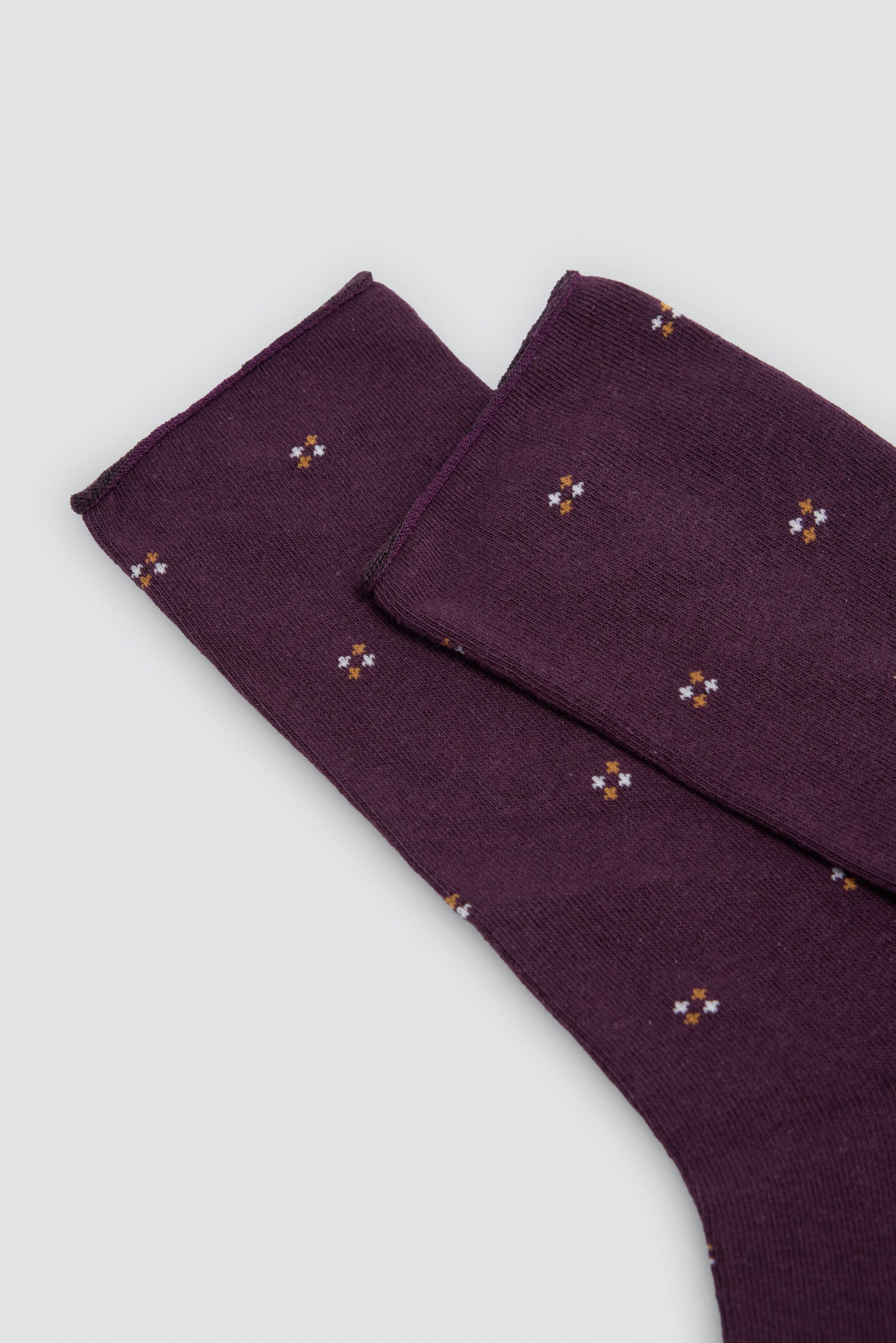 Pack de 6 meias sem punho com estampados variados