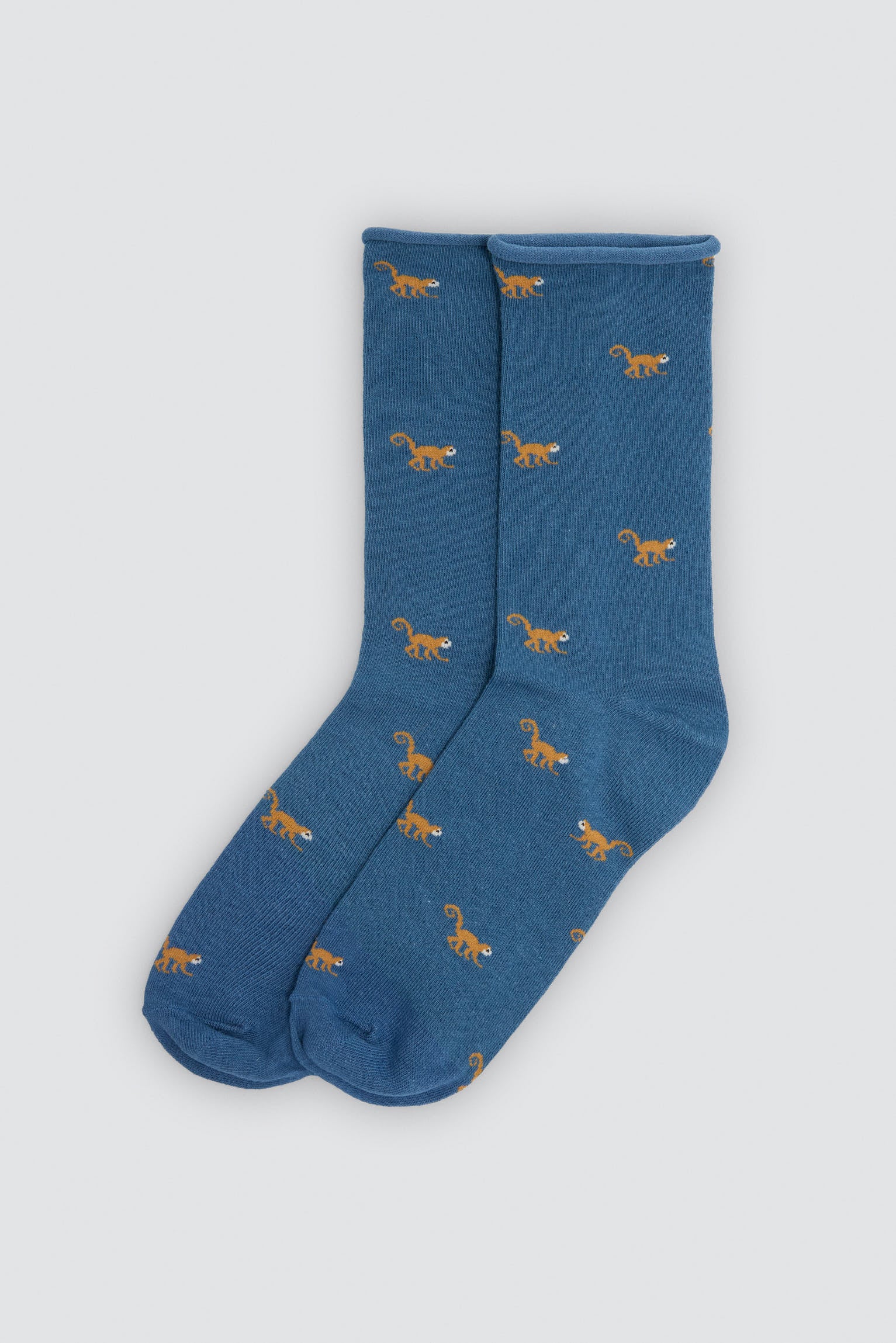 Pack de 4 meias sem punho com estampados de animais