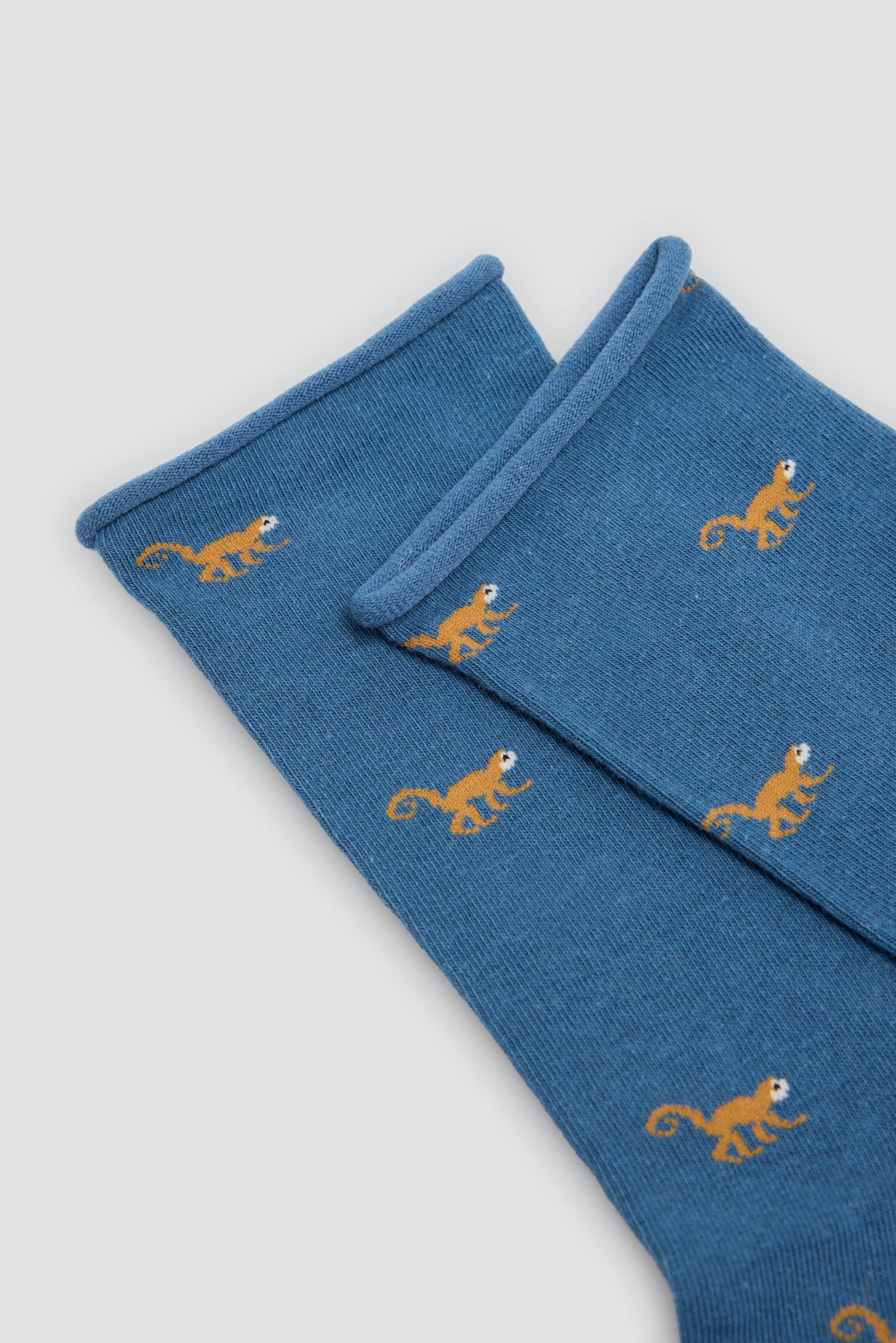 Pack de 4 meias sem punho com estampados de animais