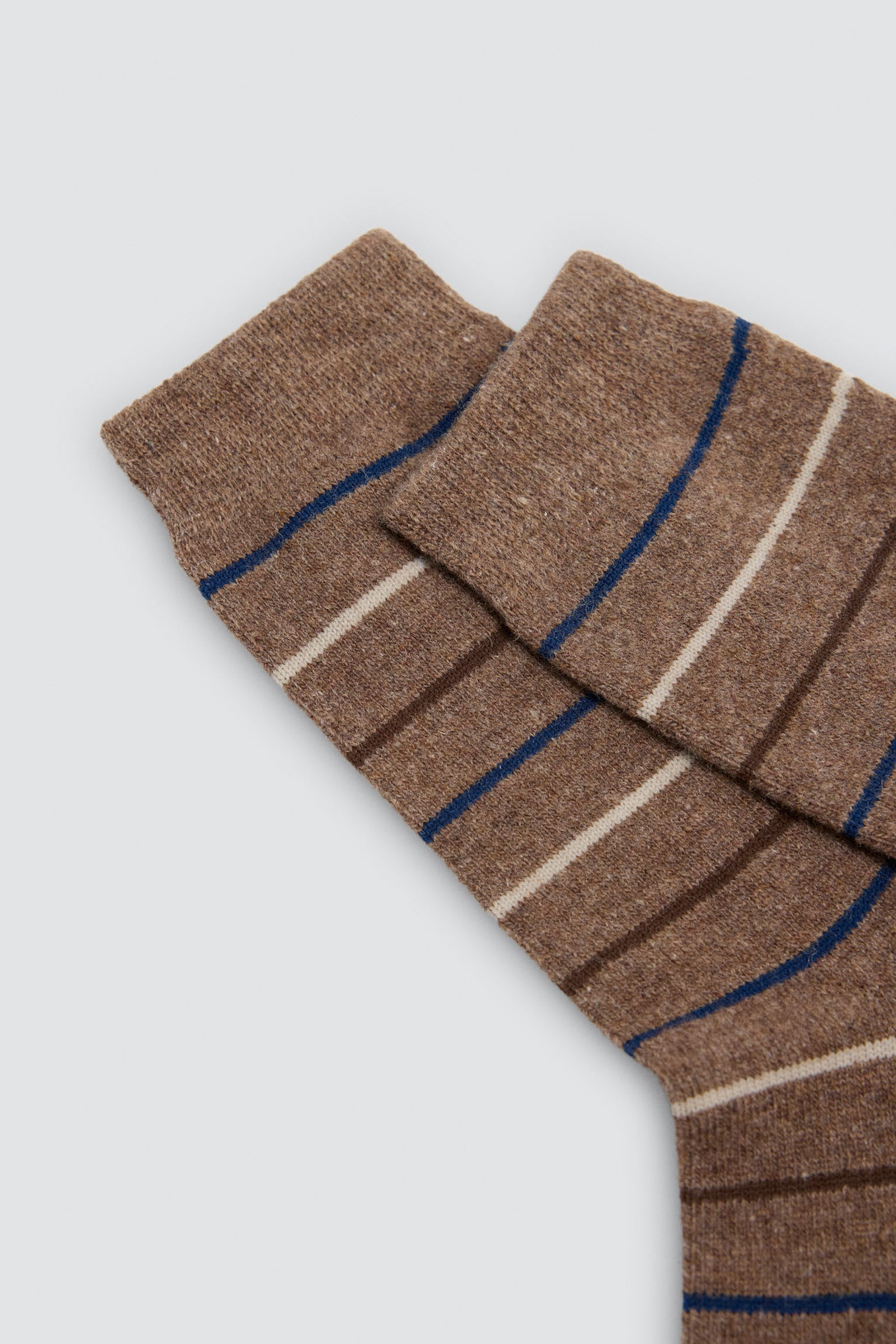Pack de 3 meias de homem em lã com estampados variados