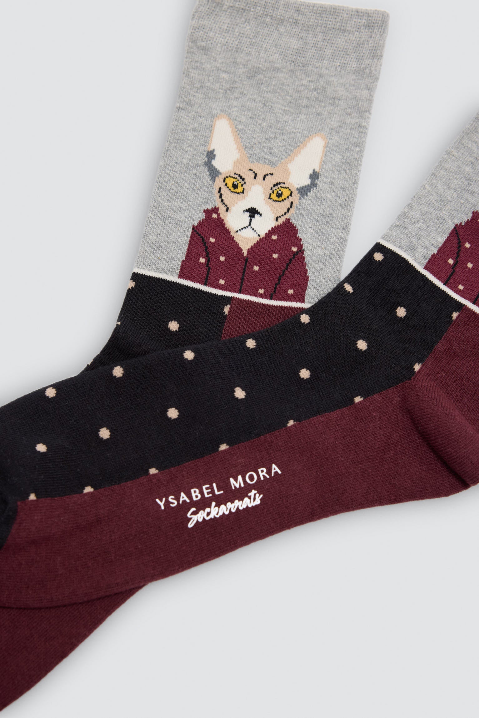 Pack de 4 meias Sockarrats com estampados divertidos de animais