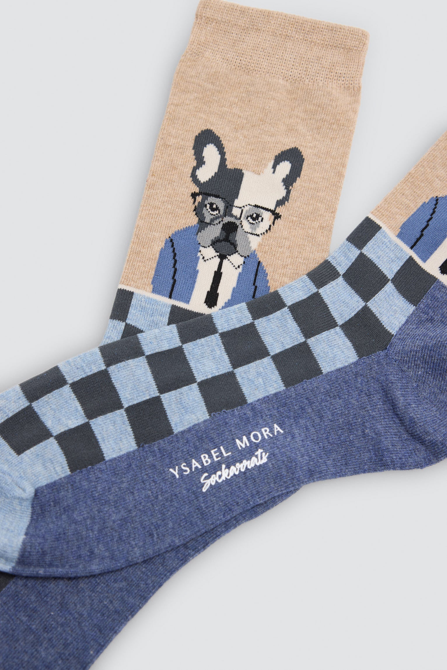 Pack de 4 meias Sockarrats com estampados divertidos de animais